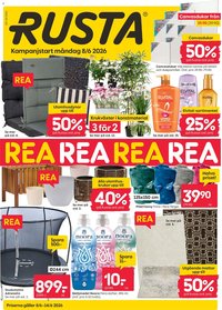 Rusta Reklamblad från 08/06/2026 Rusta erbjudanden