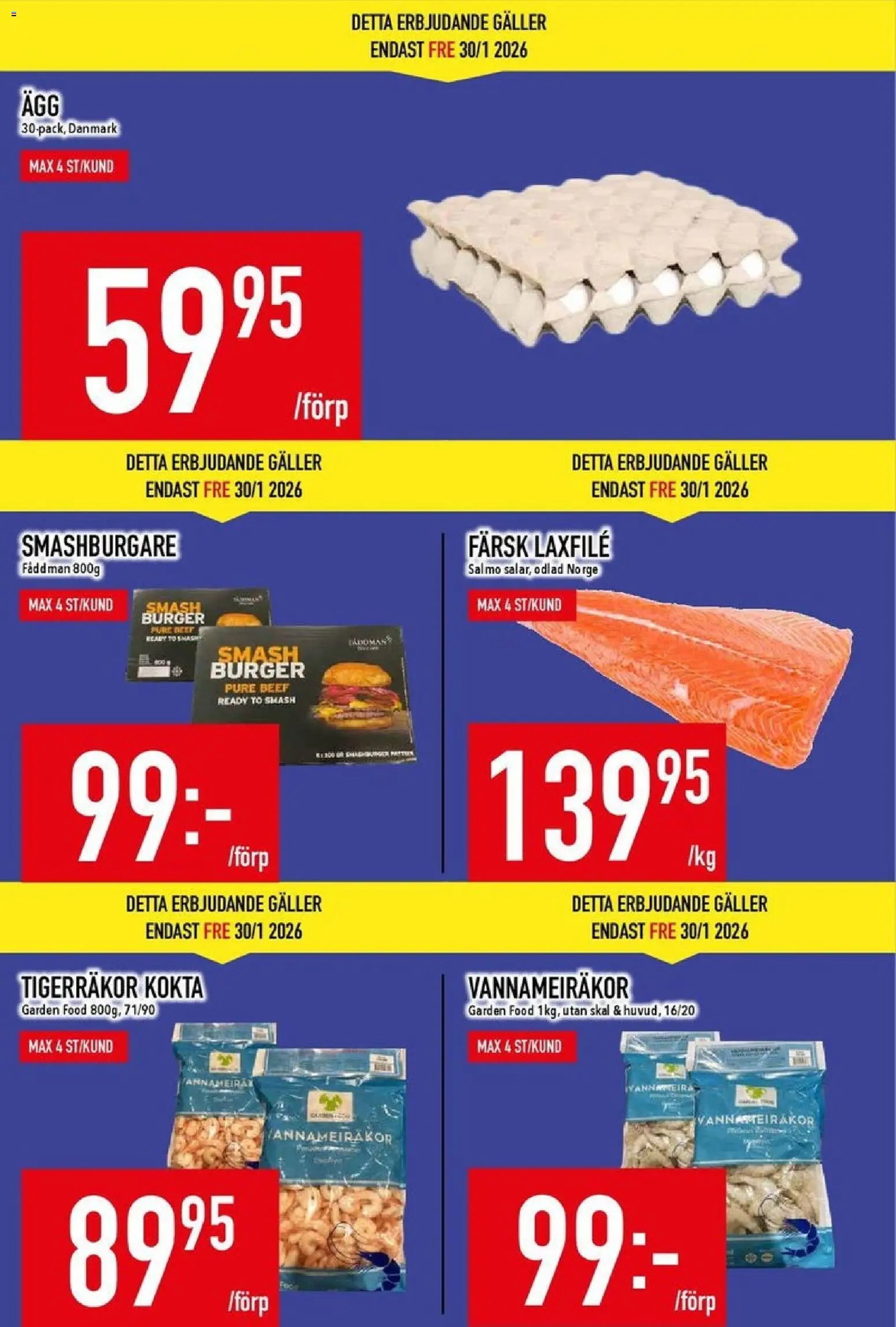 Matdax Reklamblad från 26/01/2026 Aktuella reklamblad Matdax