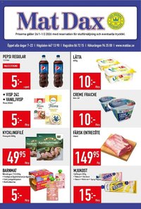 Matdax Reklamblad från 26/01/2026 Aktuella reklamblad Matdax