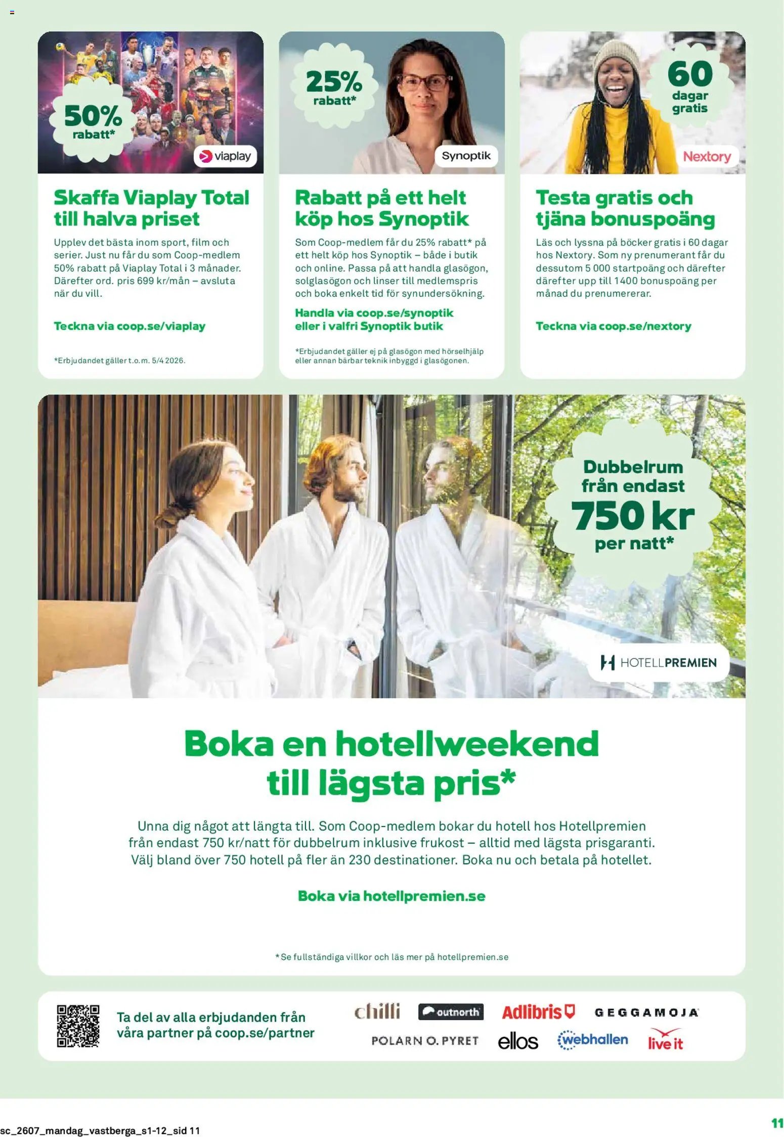 Coop Forum Reklamblad från 09/02/2026 Aktuella reklamblad Coop Forum