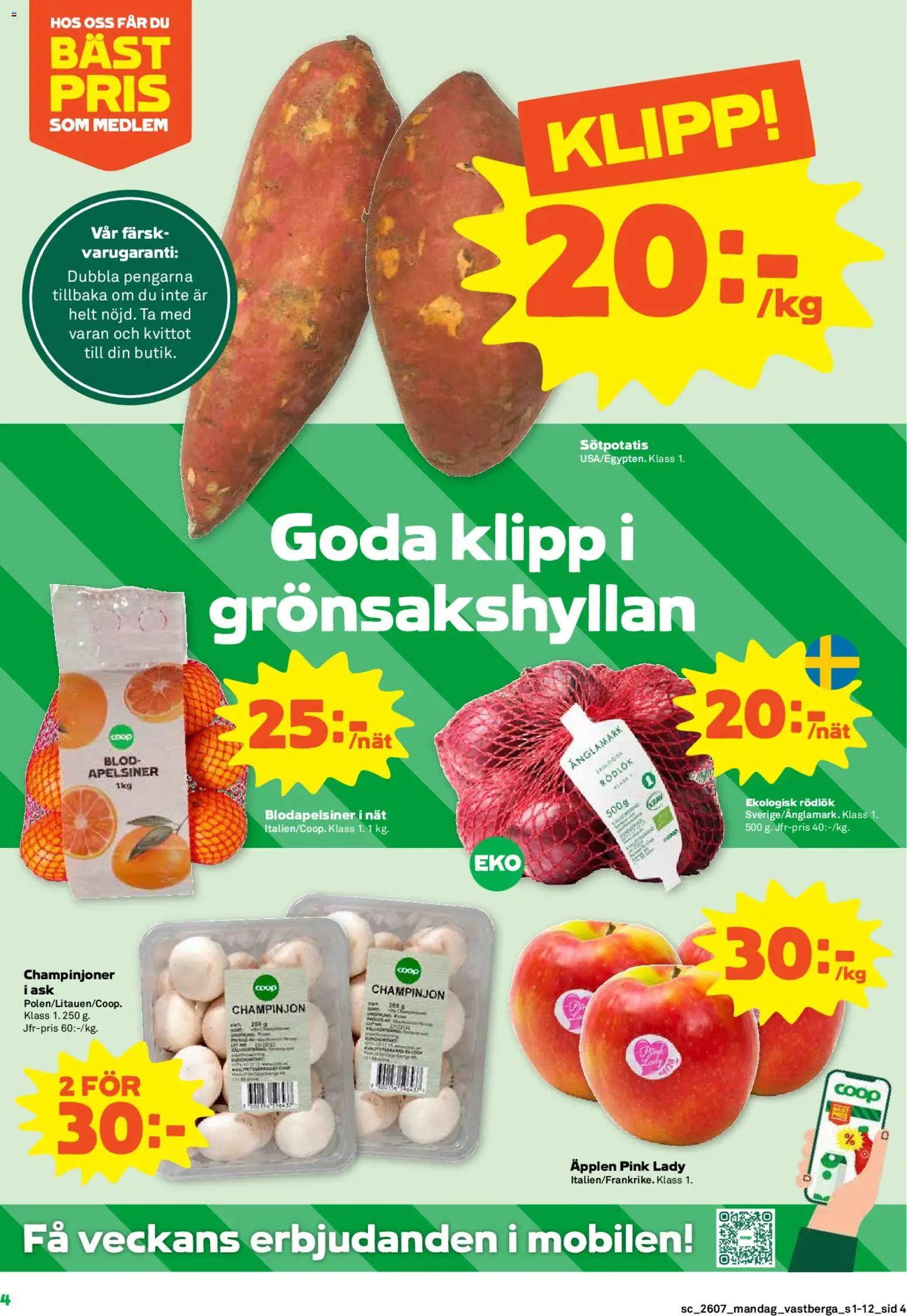 Coop Forum Reklamblad från 09/02/2026 Aktuella reklamblad Coop Forum