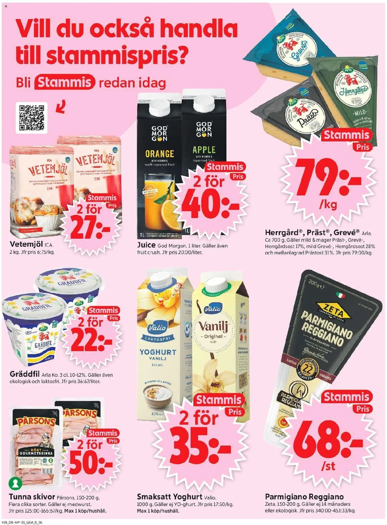 ICA Supermarket Reklamblad från 14/09/2026 ICA Supermarket erbjudanden