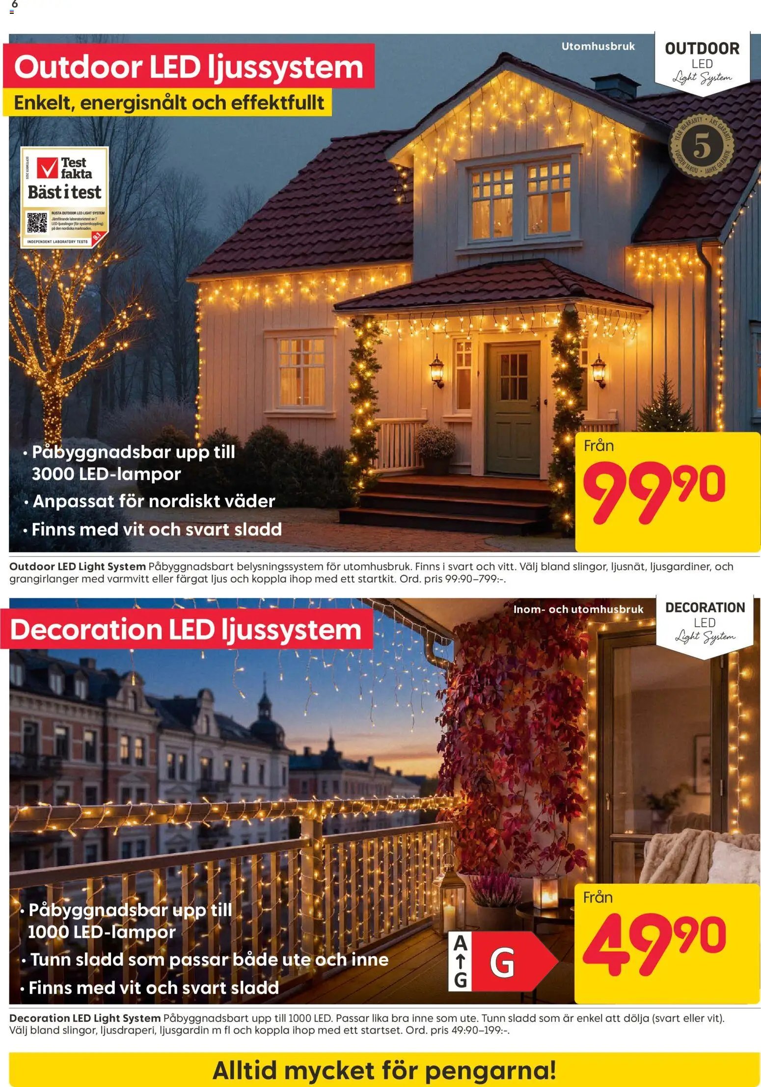 Rusta JUL 2026 🧑‍🎄 Reklambladet med erbjudanden ❄️