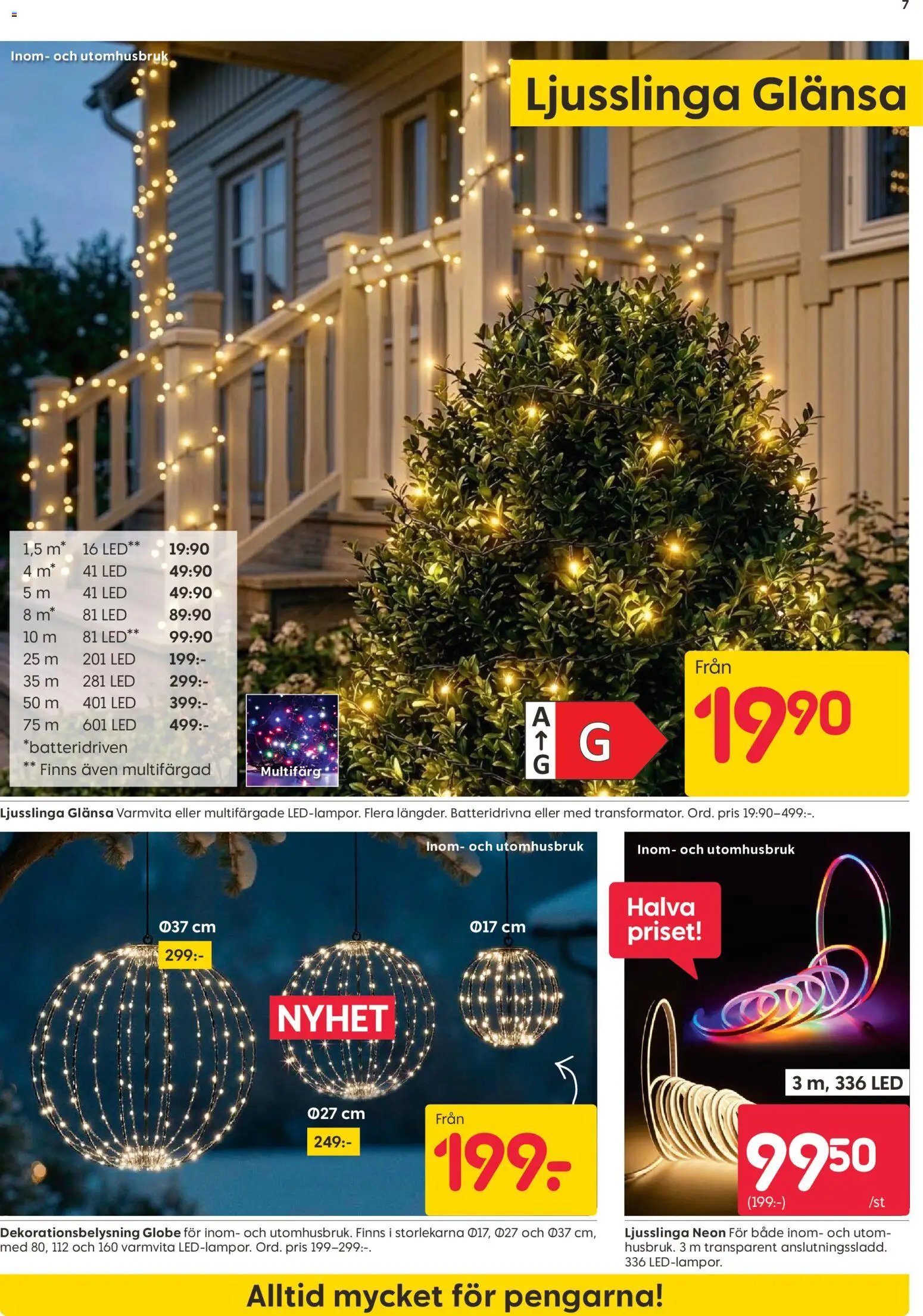 Rusta JUL 2026 🧑‍🎄 Reklambladet med erbjudanden ❄️