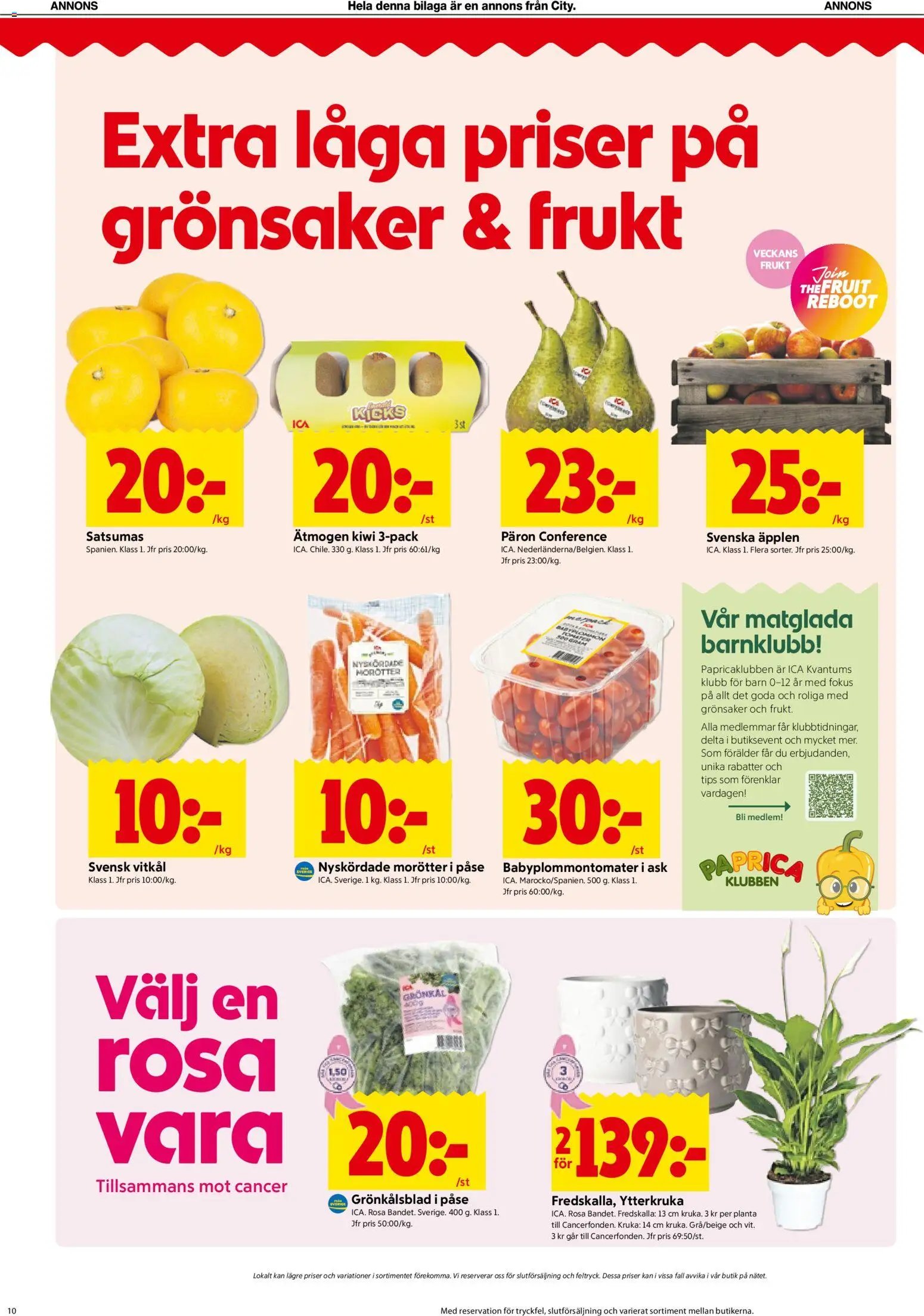ICA Kvantum Reklamblad från 05/10/2026 ICA Kvantum city