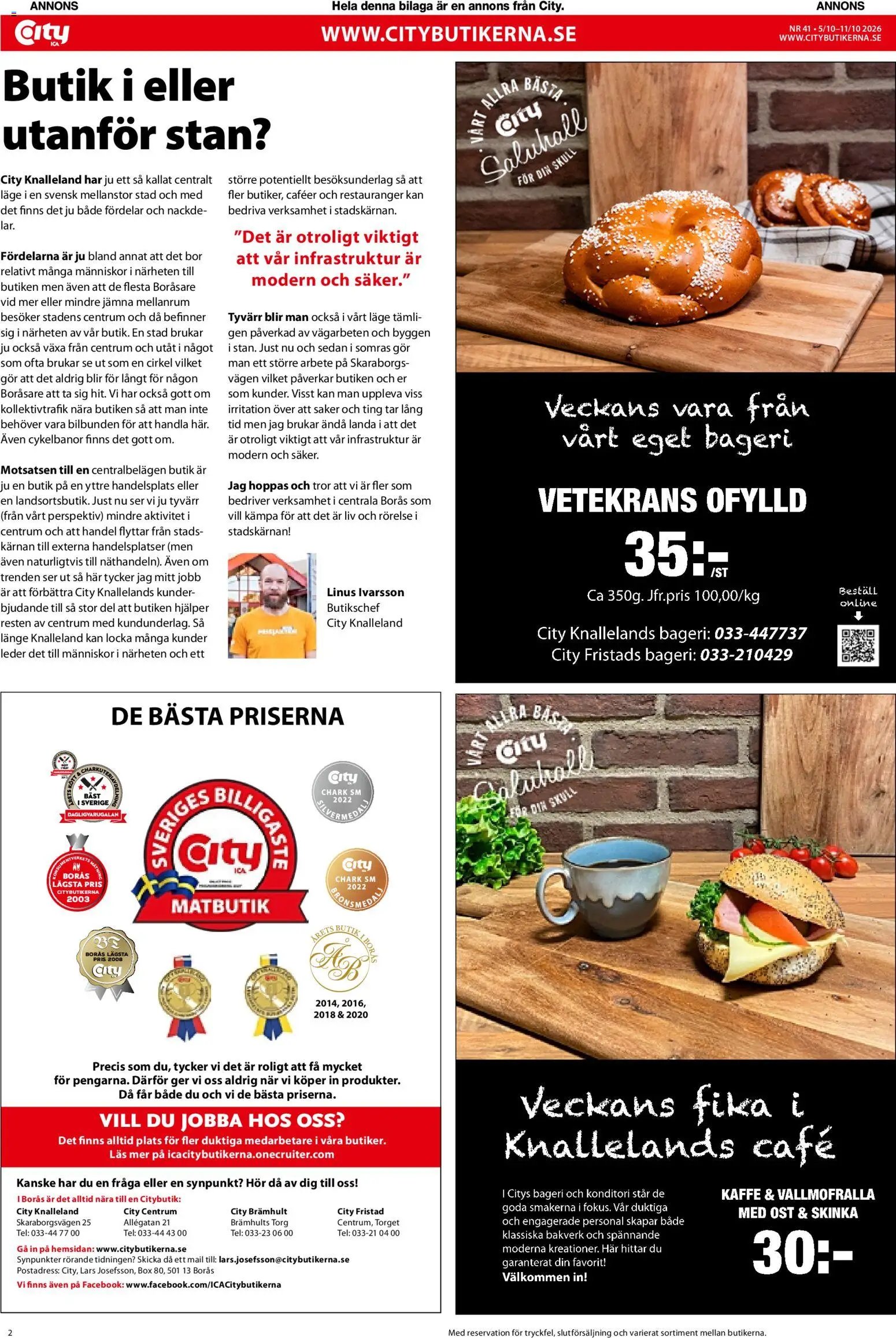 ICA Kvantum Reklamblad från 05/10/2026 ICA Kvantum city
