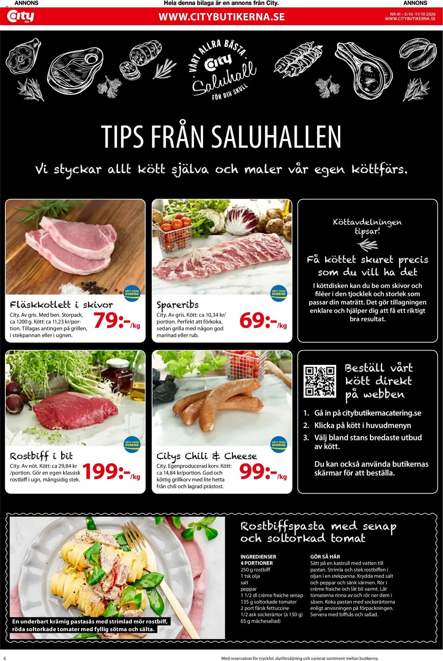 ICA Kvantum Reklamblad från 05/10/2026 ICA Kvantum city