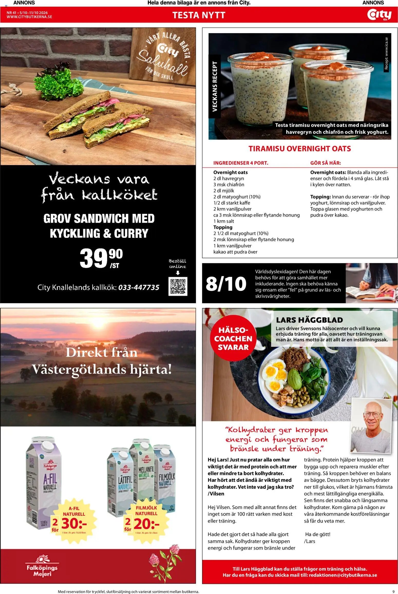 ICA Kvantum Reklamblad från 05/10/2026 ICA Kvantum city