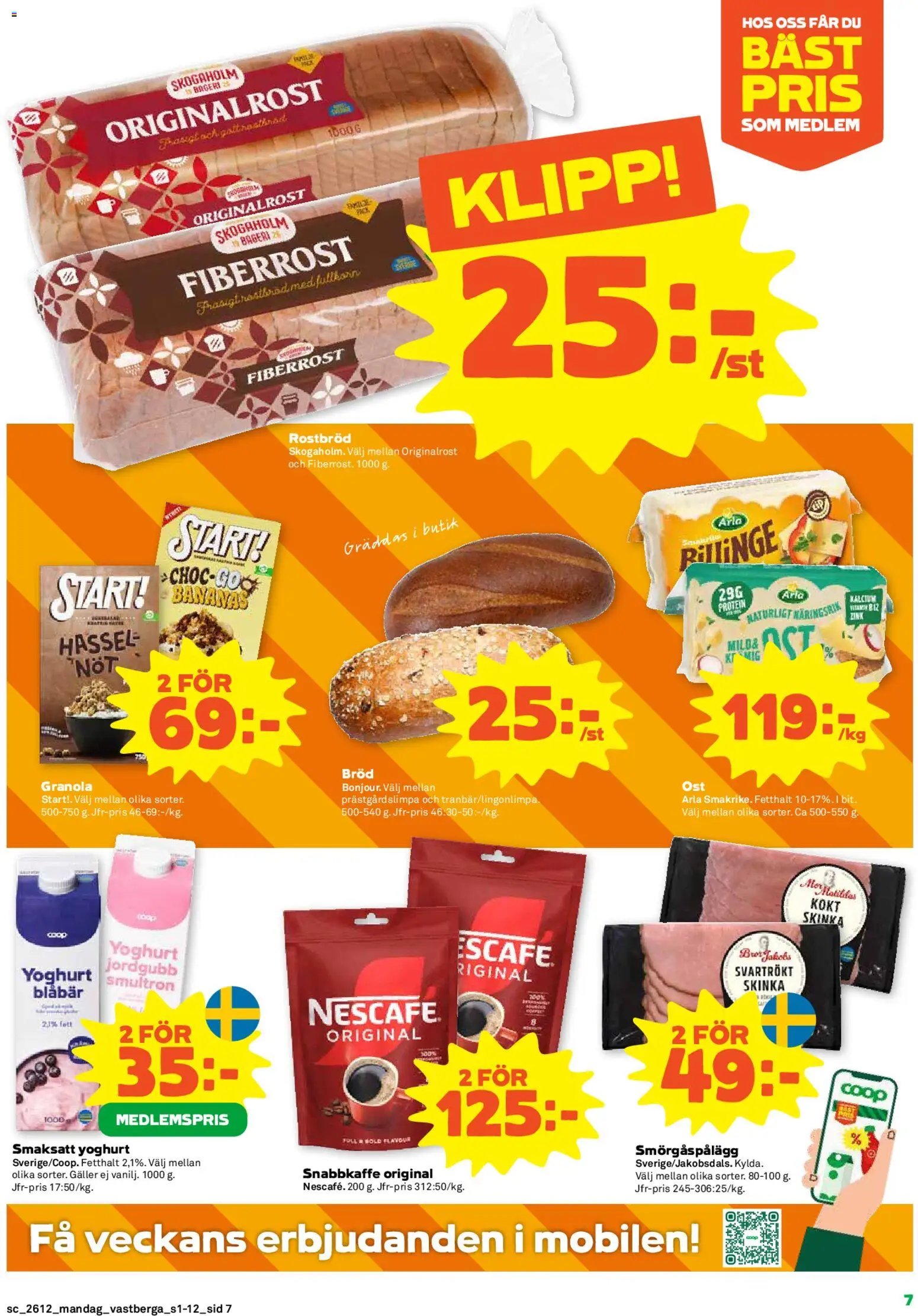 Coop Forum Reklamblad från 16/03/2026 Coop Forum erbjudanden