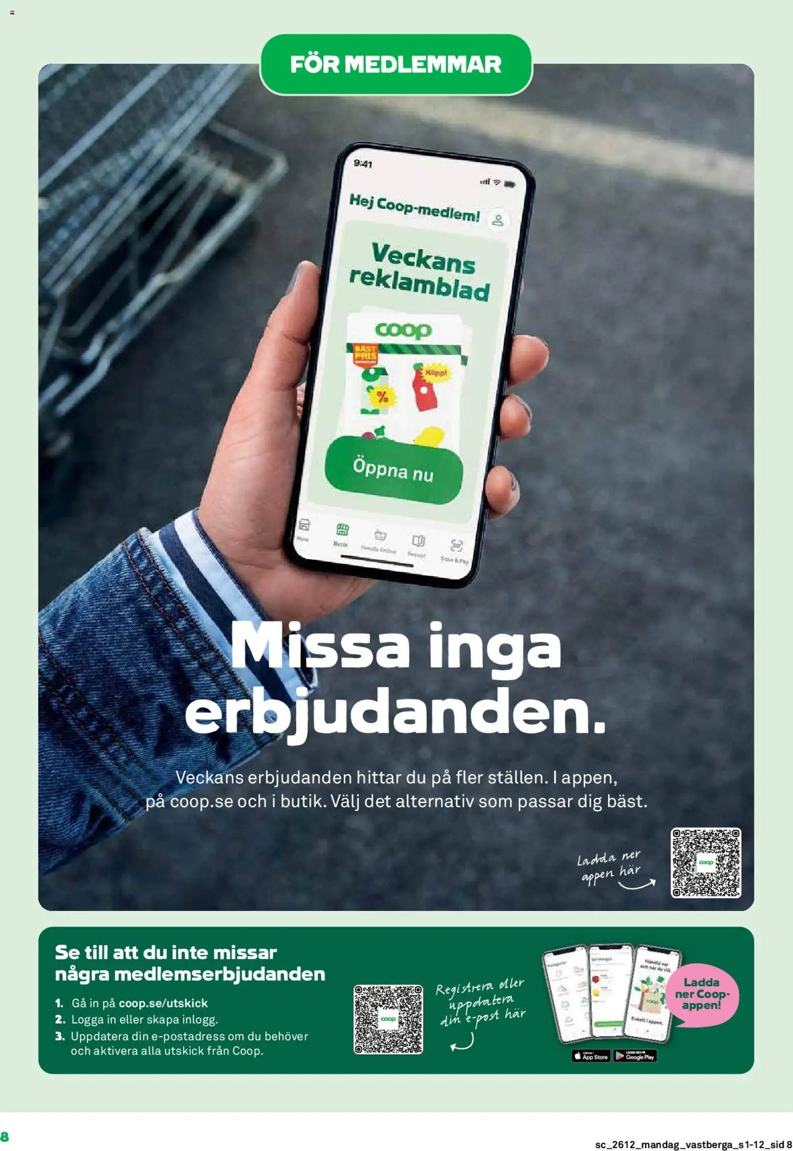 Coop Forum Reklamblad från 16/03/2026 Coop Forum erbjudanden