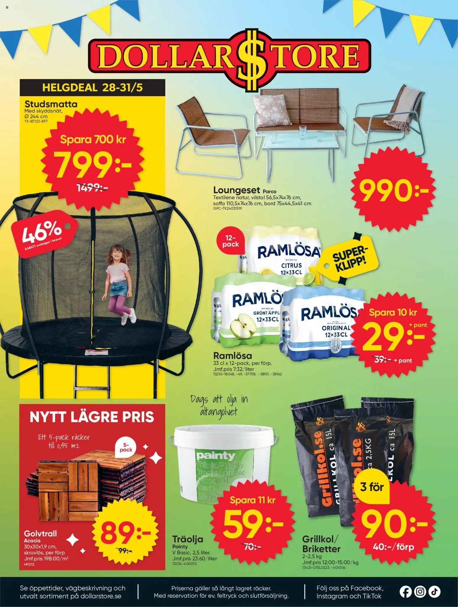 Dollar Store Reklamblad från 25/05/2026 Dollar Store erbjudanden