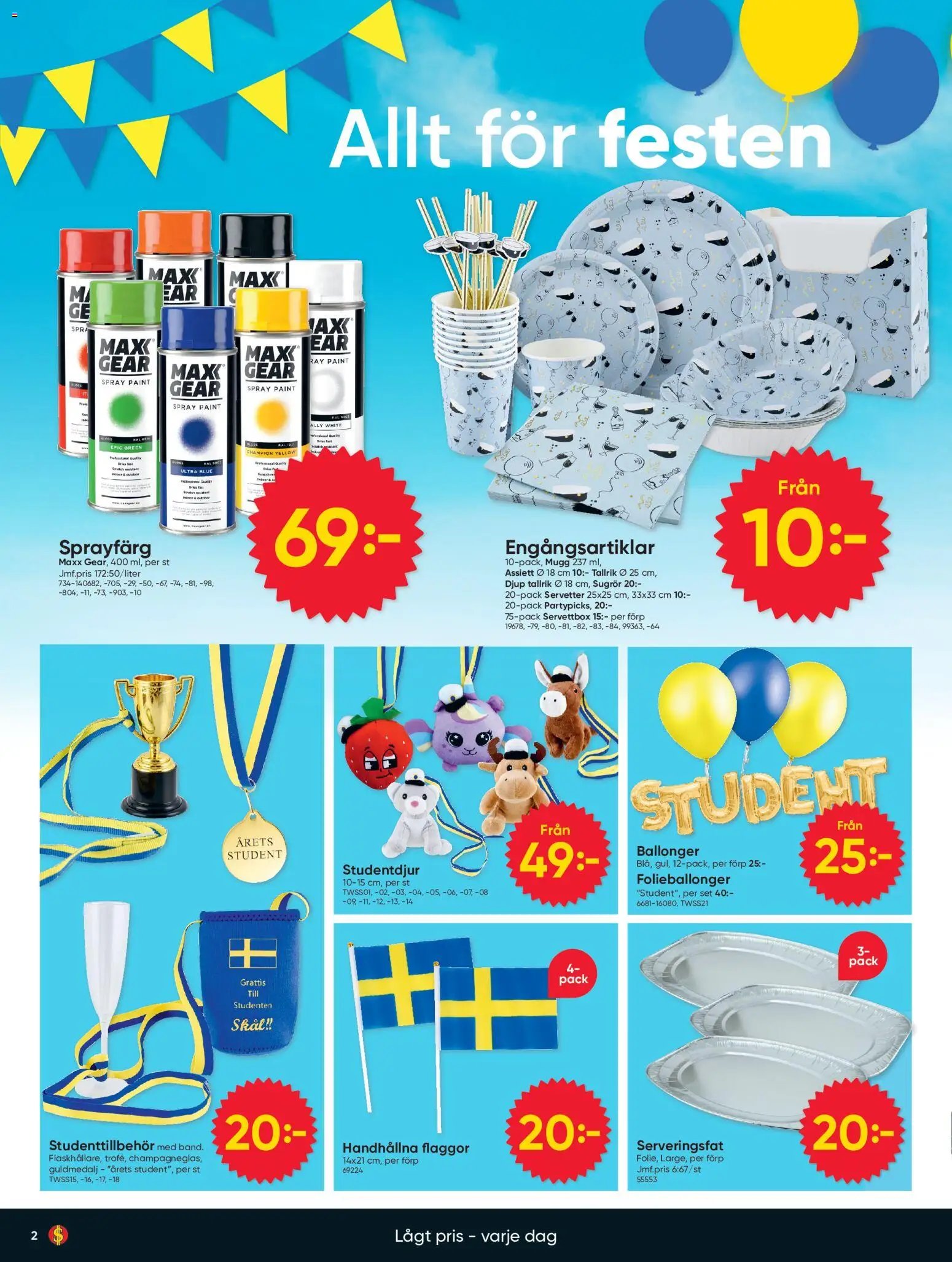 Dollar Store Reklamblad från 25/05/2026 Dollar Store erbjudanden