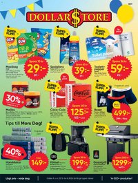 Dollar Store Reklamblad från 25/05/2026 Dollar Store erbjudanden