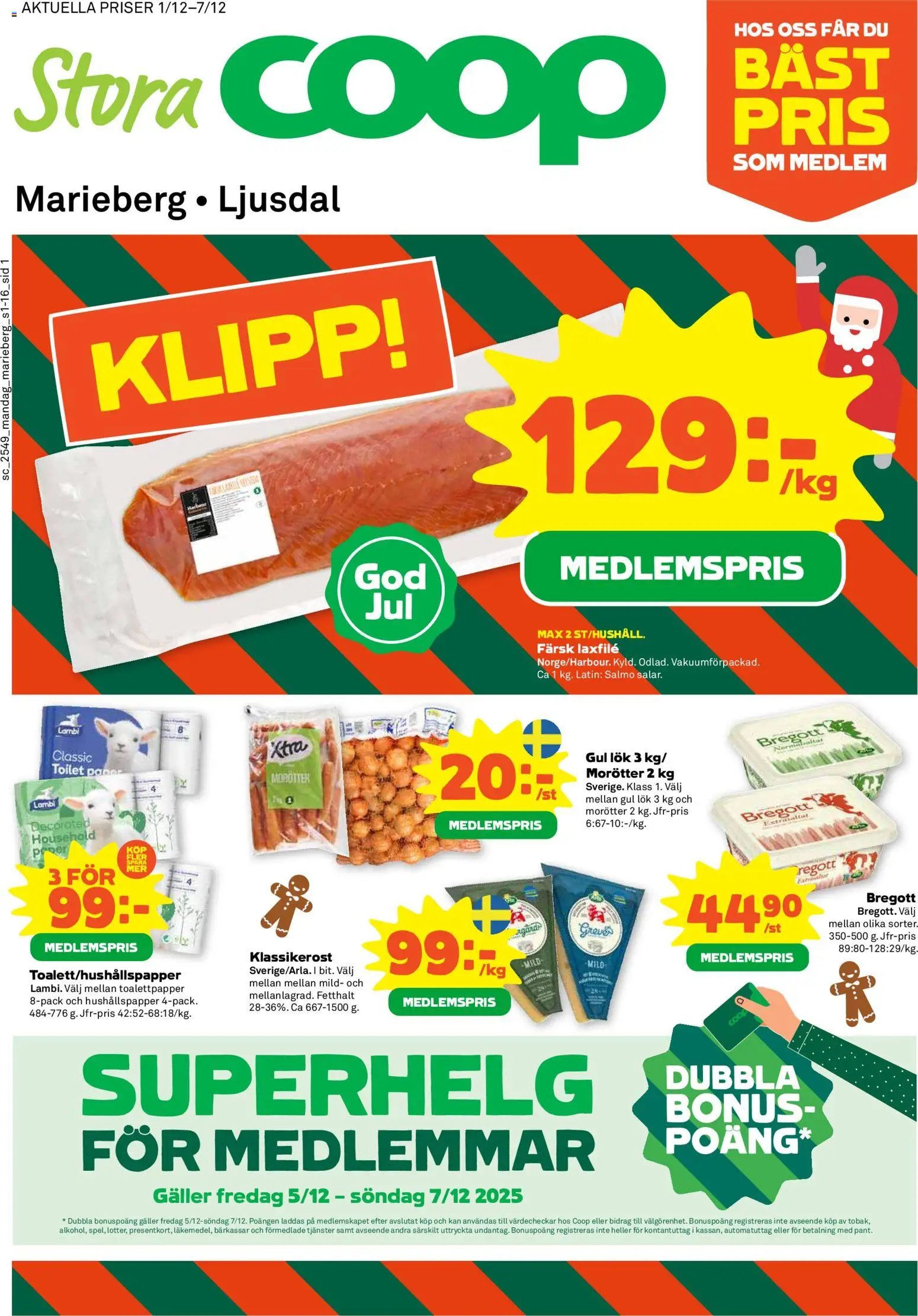 Coop Forum Reklamblad från 01/12/2025 Örebro