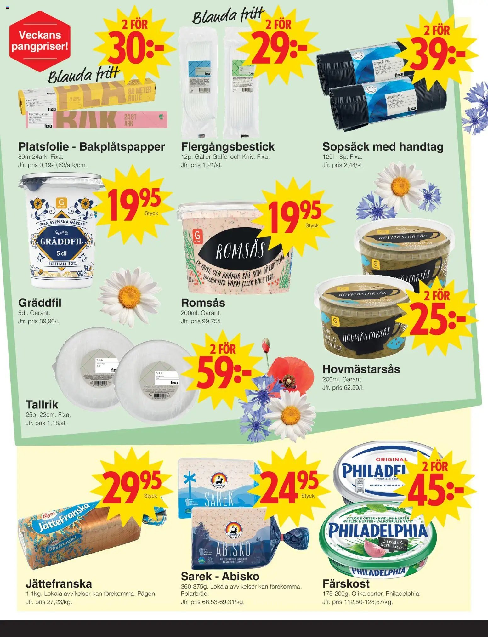 Matöppet Reklamblad från 15/06/2026 Matöppet erbjudanden