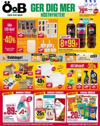 ÖoB Reklamblad från 31/08/2026 ÖoB erbjudanden