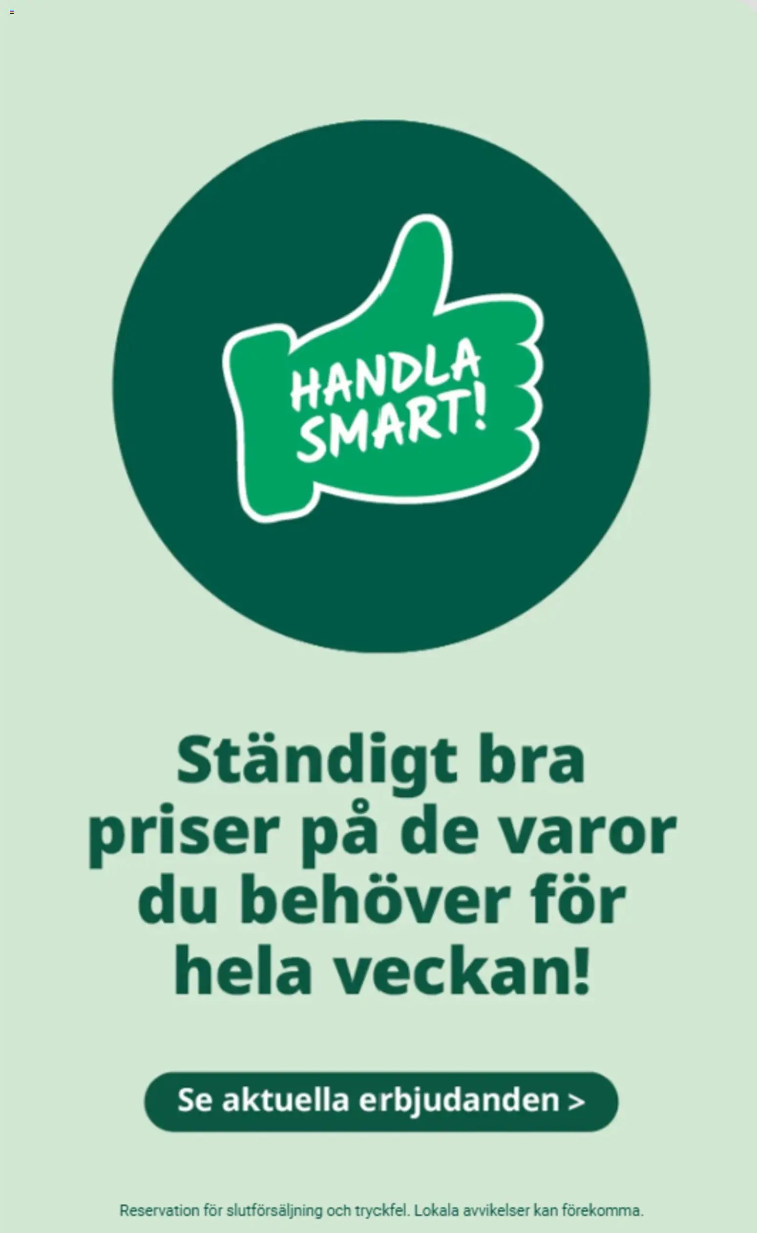 Tempo Reklamblad från 20/04/2026 Tempo erbjudanden