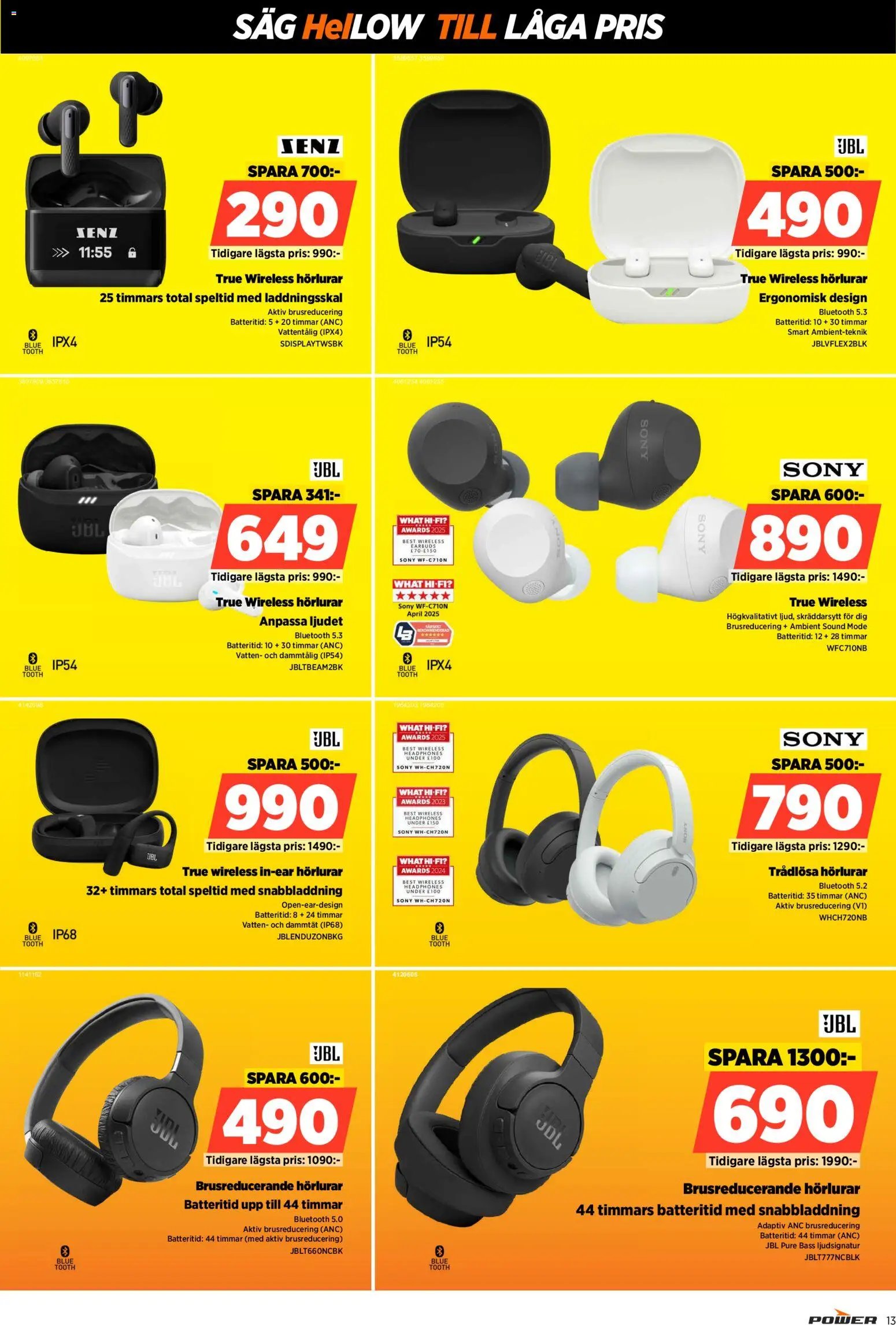 Power Reklamblad från 29/12/2025 Aktuella reklamblad Power