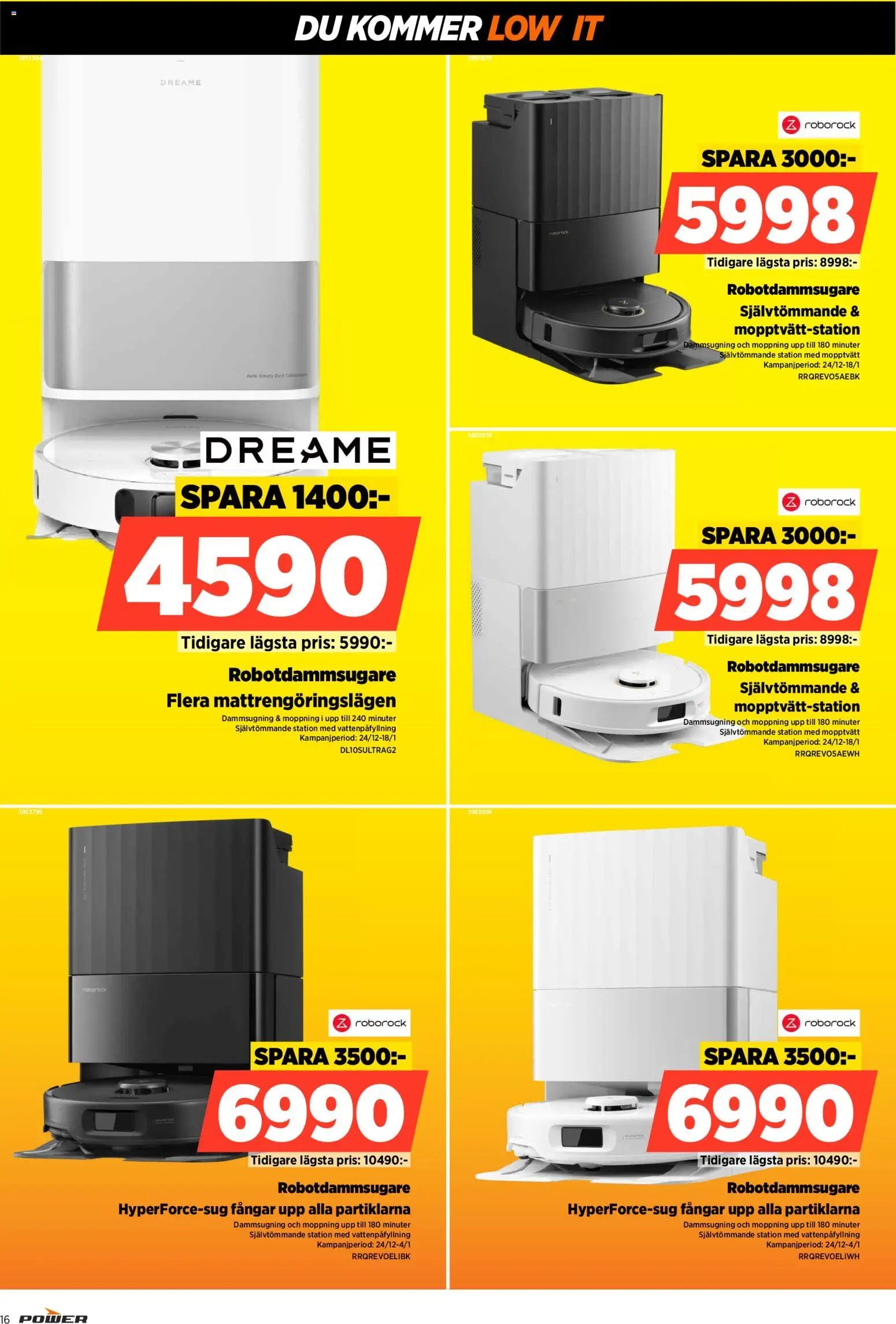 Power Reklamblad från 29/12/2025 Aktuella reklamblad Power