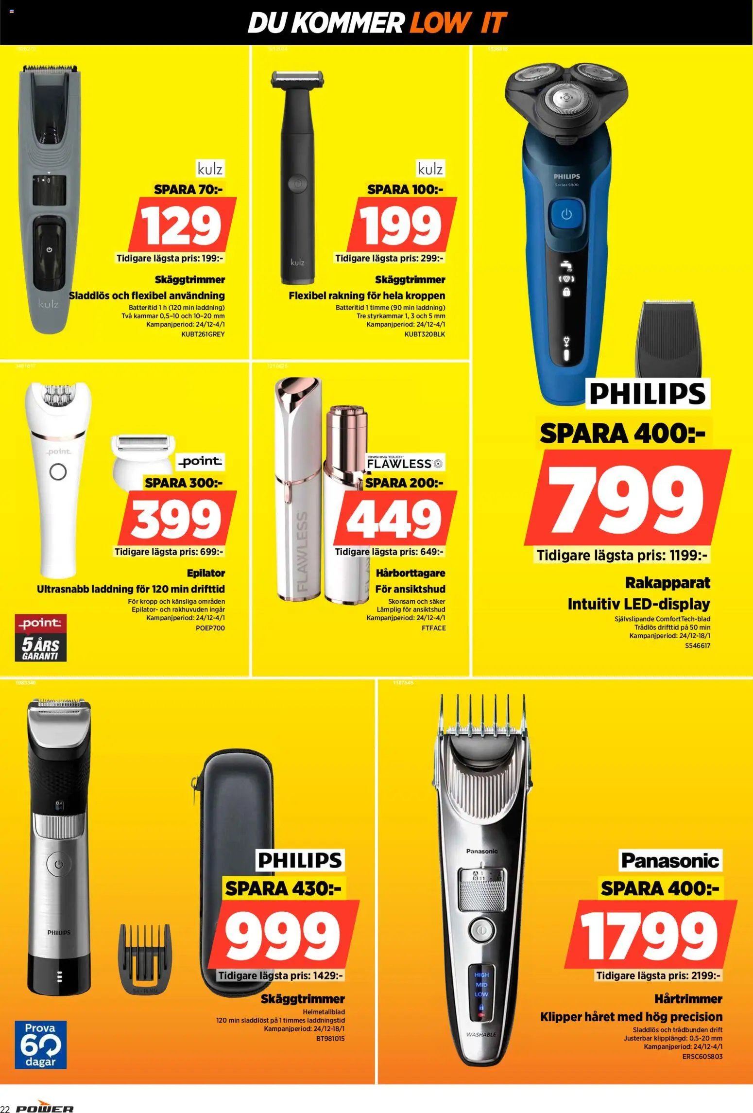 Power Reklamblad från 29/12/2025 Aktuella reklamblad Power