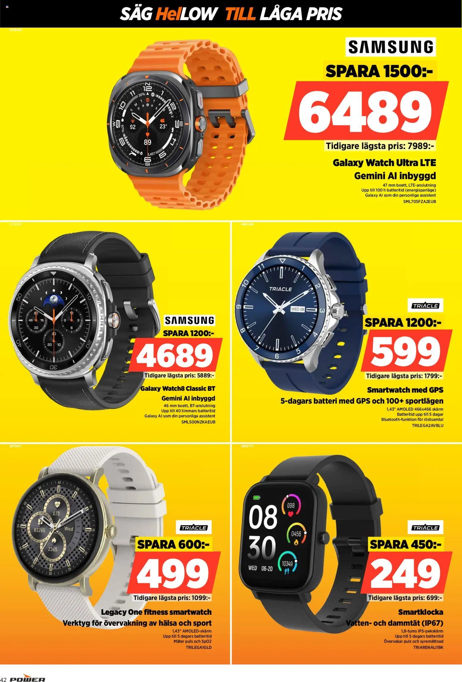 Power Reklamblad från 29/12/2025 Aktuella reklamblad Power