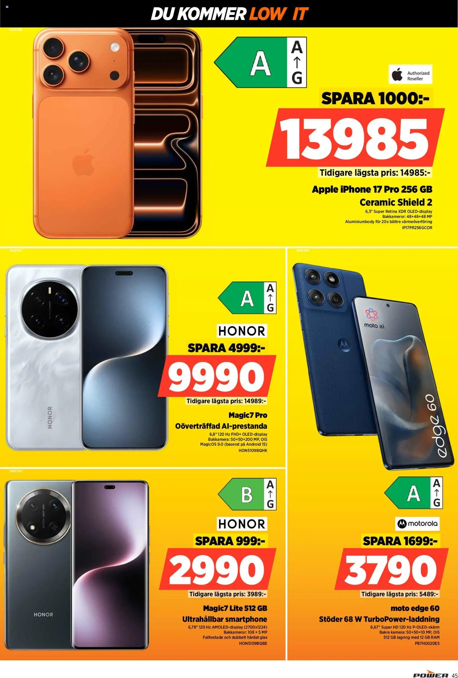 Power Reklamblad från 29/12/2025 Aktuella reklamblad Power