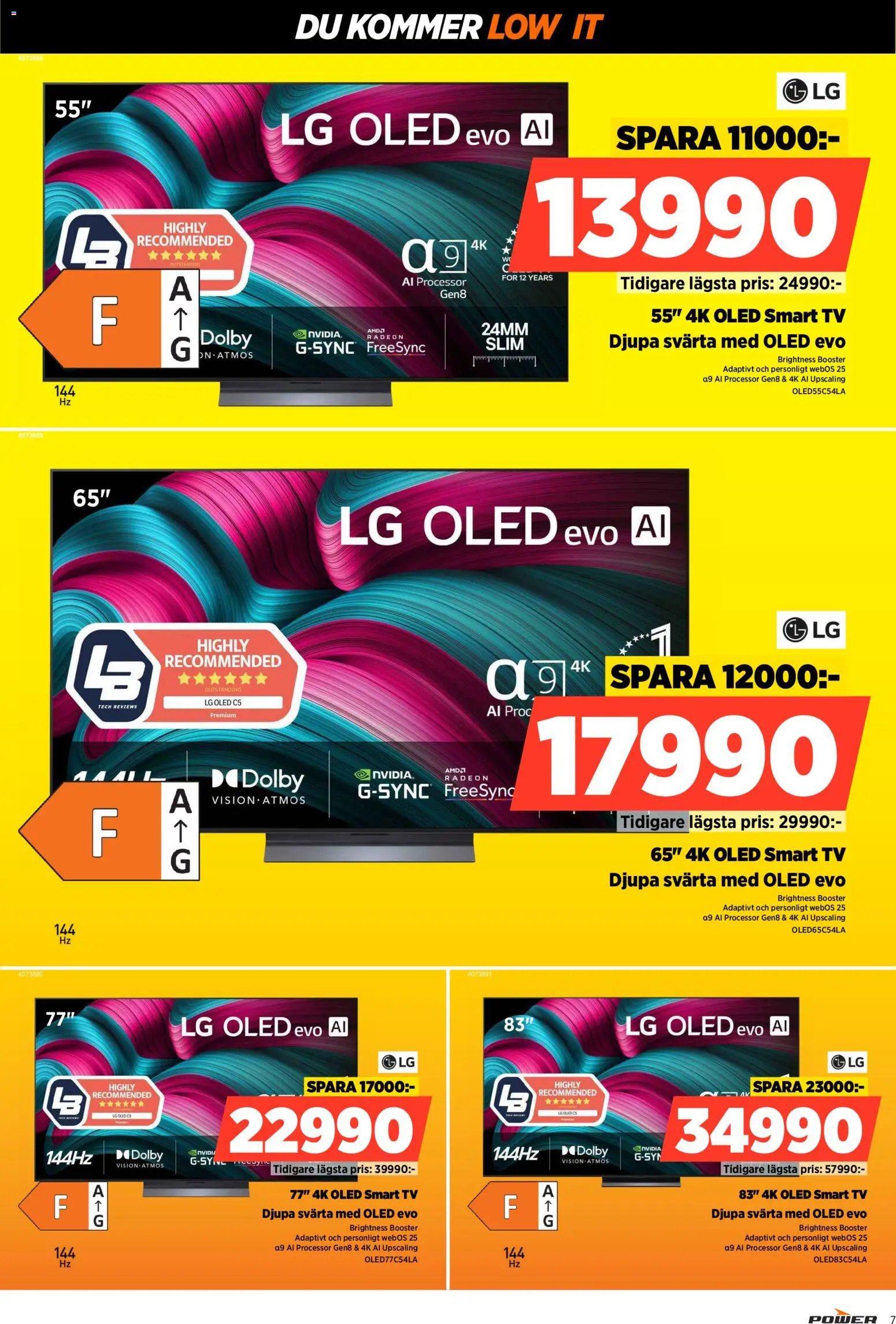 Power Reklamblad från 29/12/2025 Aktuella reklamblad Power