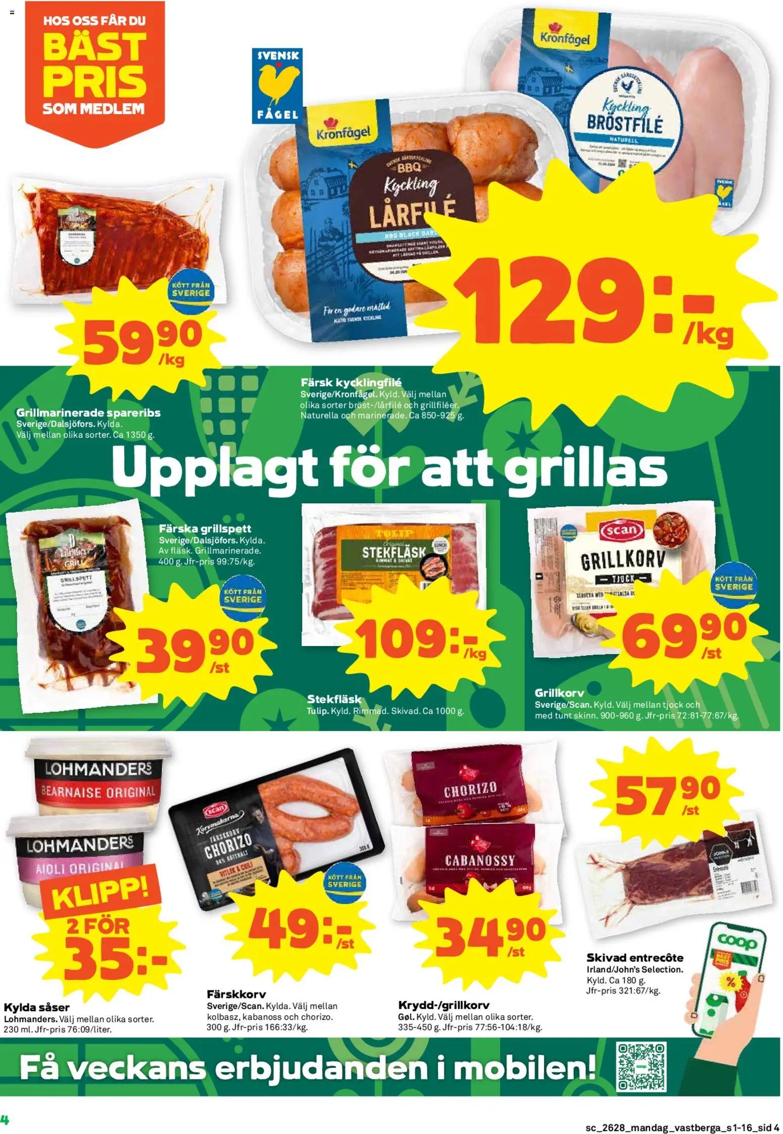 Coop Forum Reklamblad från 06/07/2026 Coop Forum erbjudanden