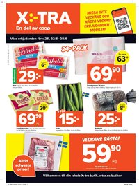 Coop Daglivs Reklamblad från 22/06/2026 Coop Daglivs erbjudanden