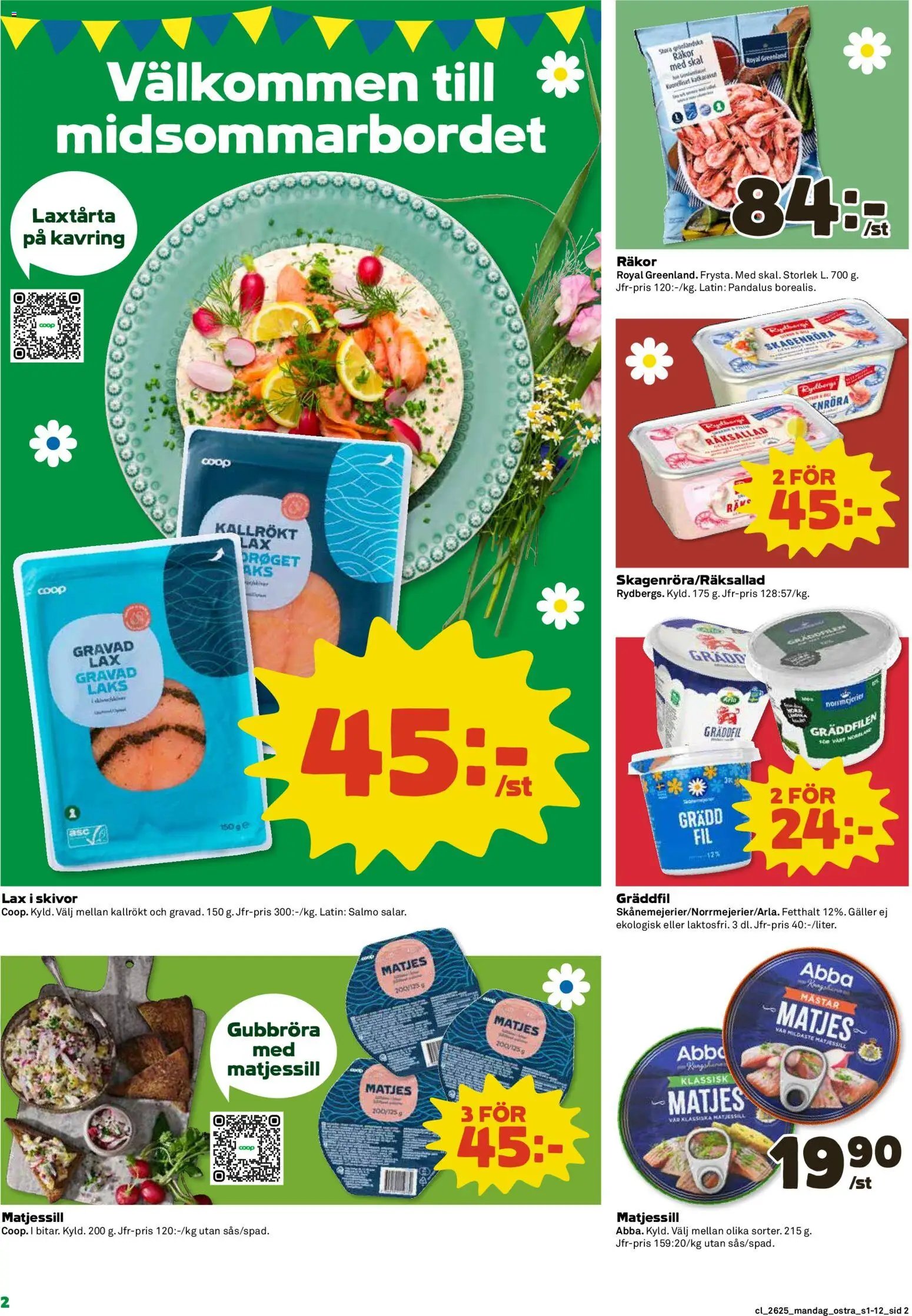 Coop Daglivs Reklamblad från 15/06/2026 Coop Daglivs erbjudanden