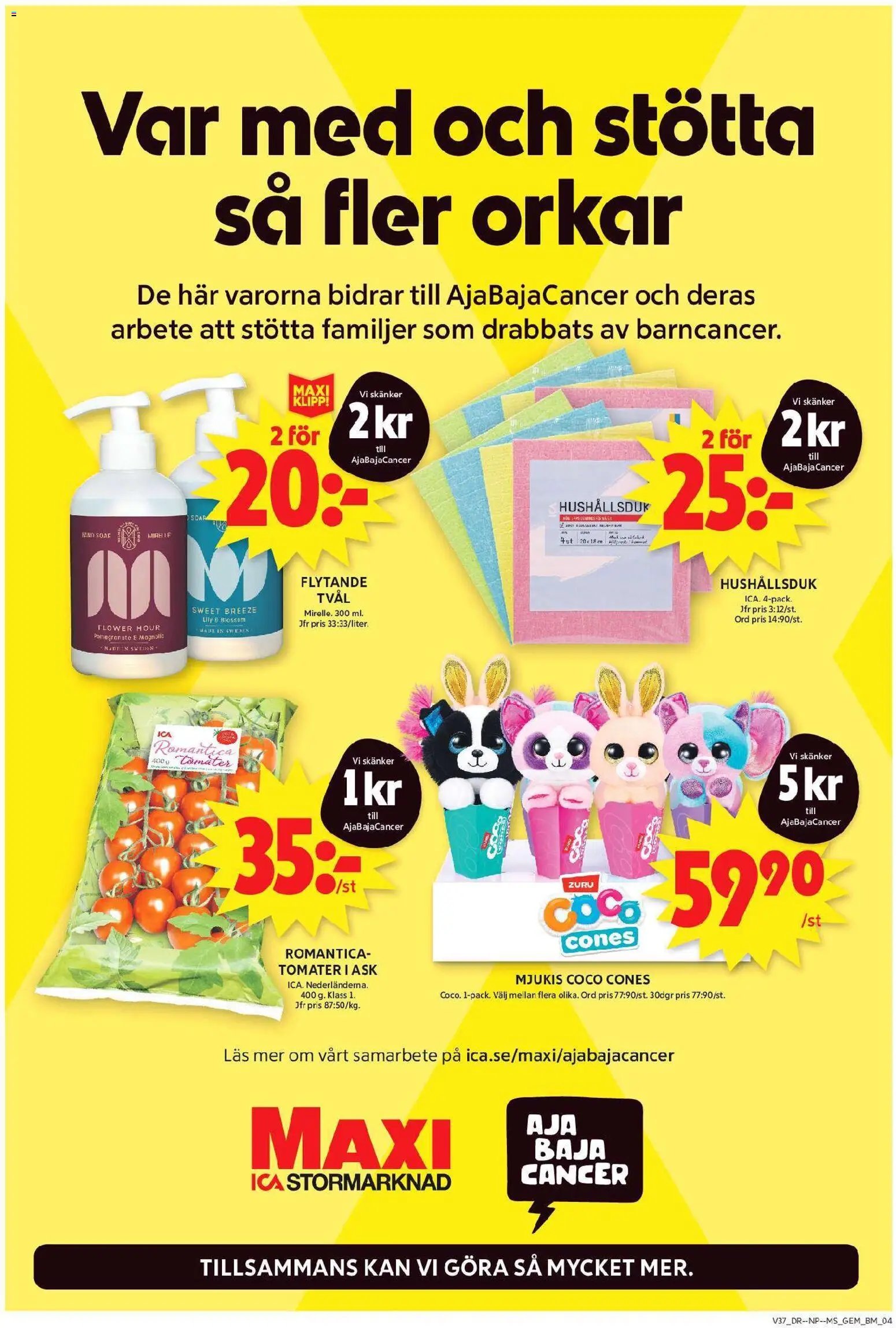 ICA Maxi Reklamblad från 07/09/2026 ICA Maxi erbjudanden