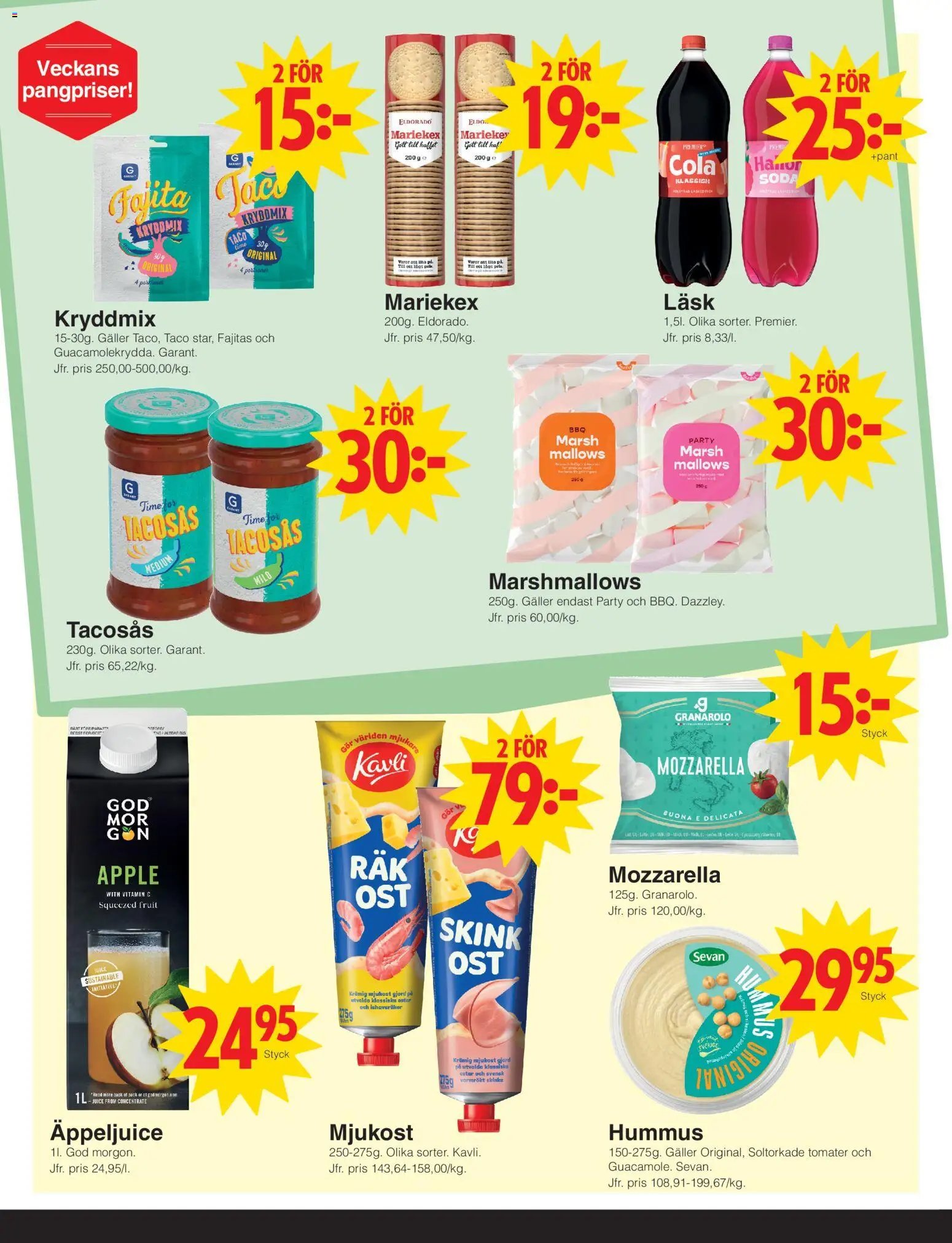 Matöppet Reklamblad från 22/06/2026 Matöppet erbjudanden