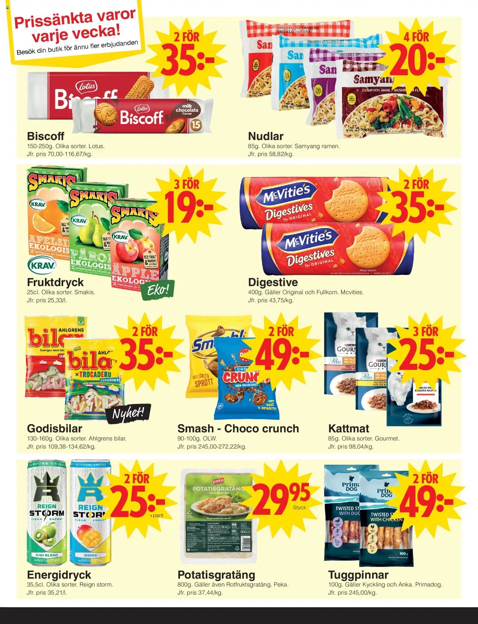 Matöppet Reklamblad från 22/06/2026 Matöppet erbjudanden
