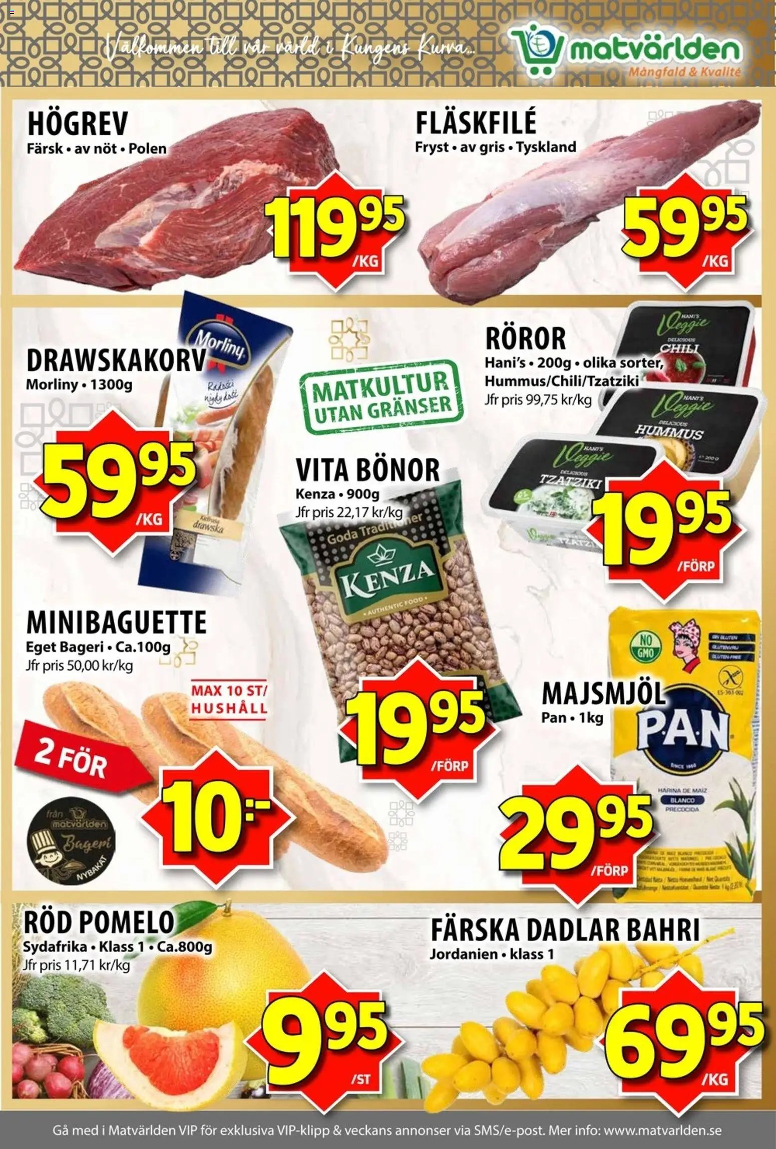 Matvärlden Reklamblad från 17/08/2026 Matvärlden erbjudanden