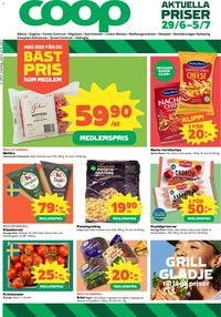 Coop Daglivs Reklamblad från 29/06/2026 Coop Daglivs erbjudanden