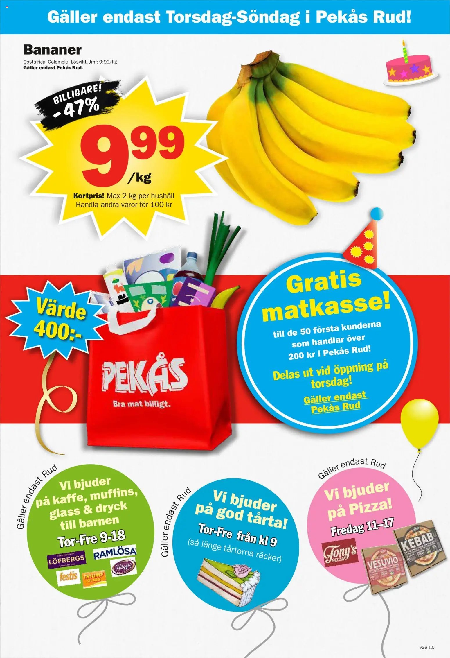 Pekås Reklamblad från 22/06/2026 Pekås erbjudanden