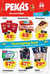 Pekås Reklamblad från 22/06/2026 Pekås erbjudanden