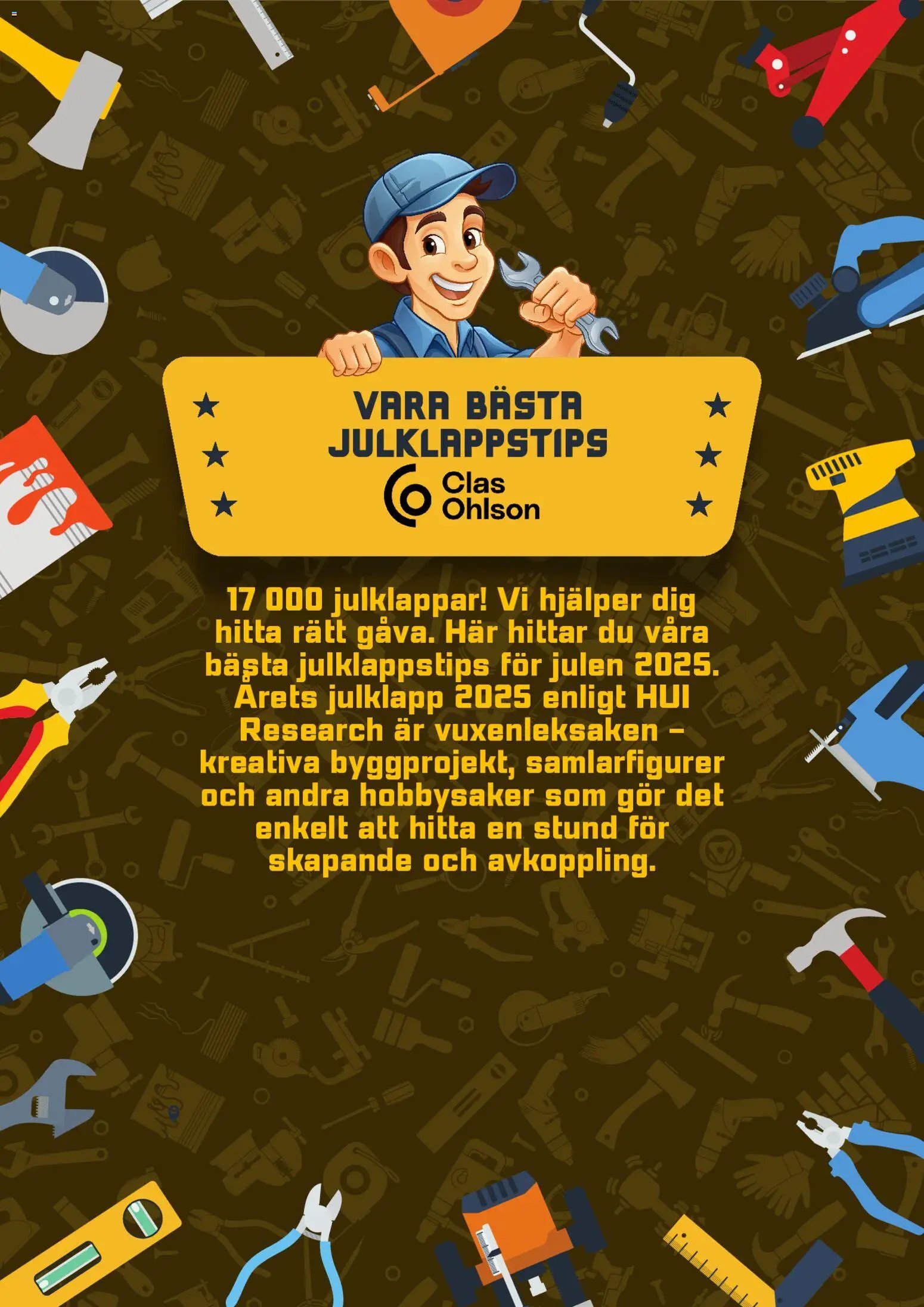 Clas Ohlson Reklamblad från 18/12/2025 Aktuella reklamblad Clas Ohlson