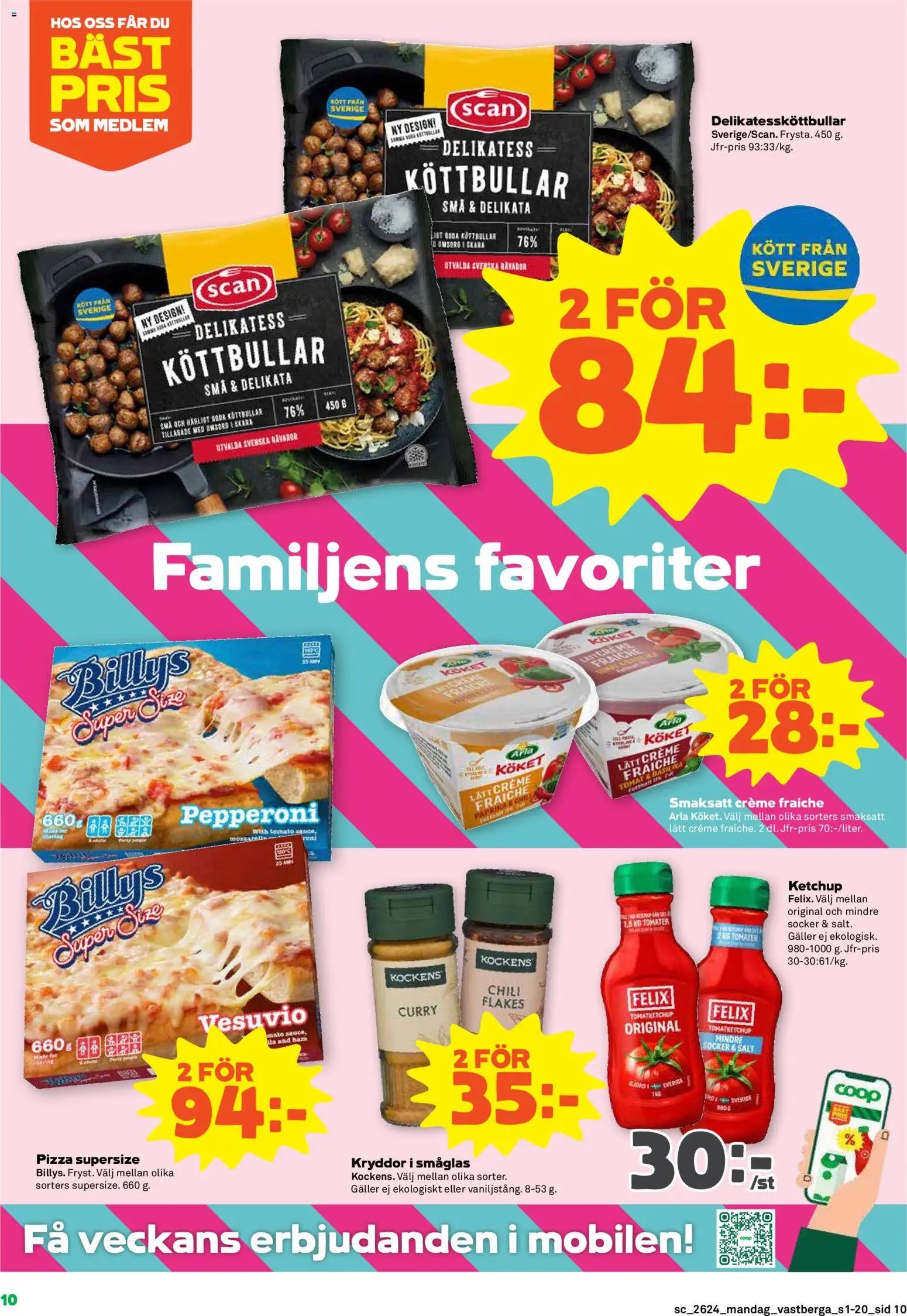 Coop Forum Reklamblad från 08/06/2026 Coop Forum erbjudanden