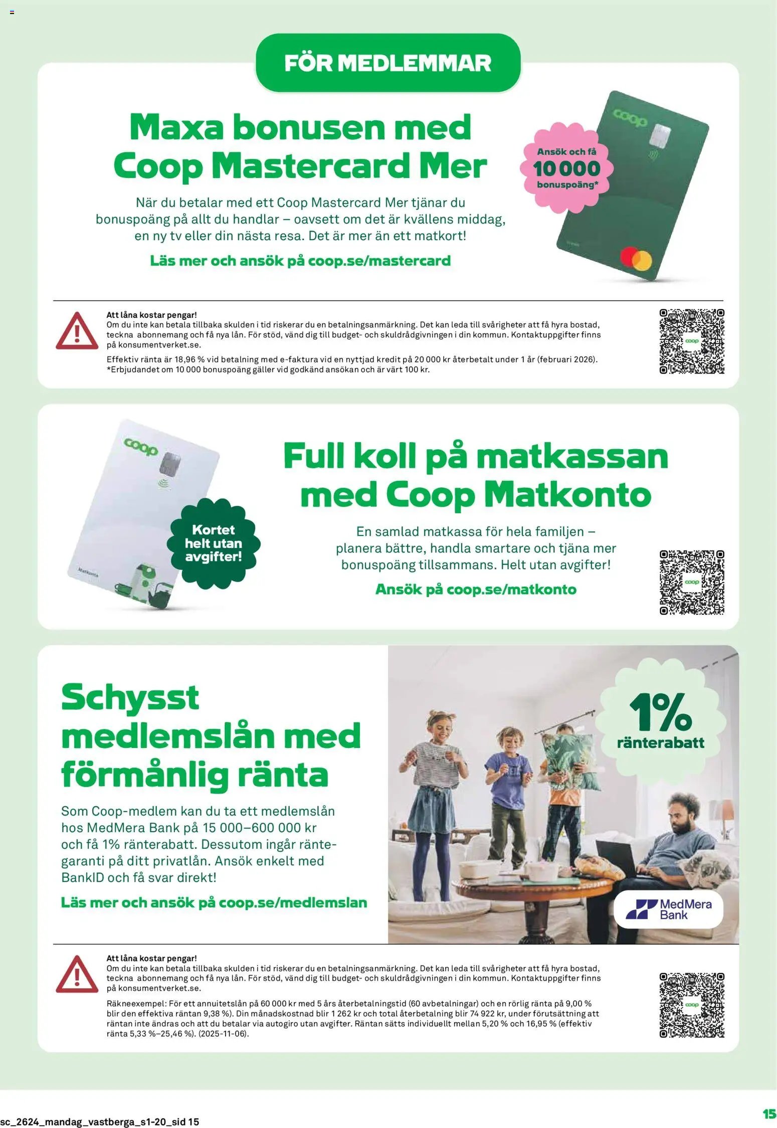 Coop Forum Reklamblad från 08/06/2026 Coop Forum erbjudanden