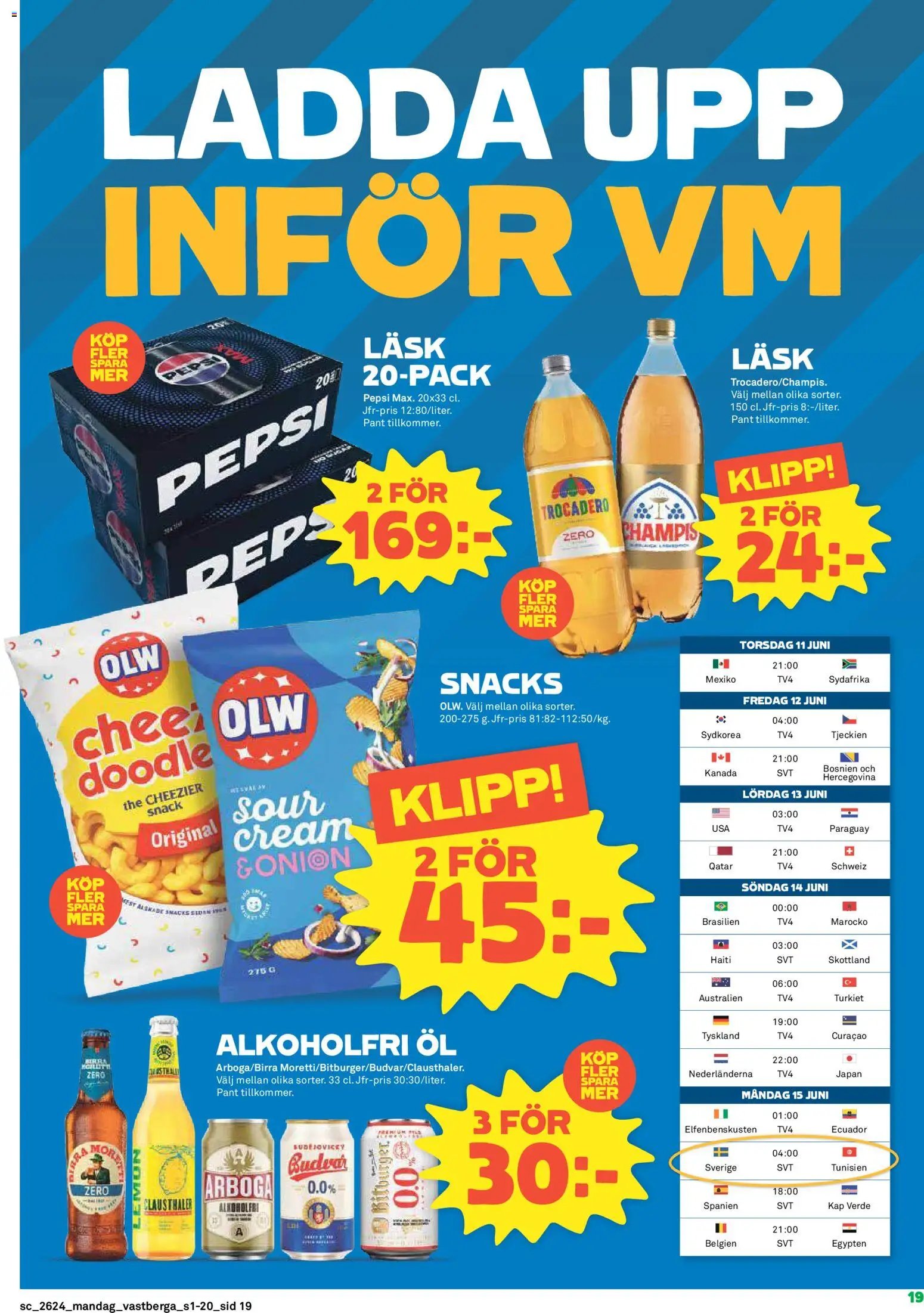 Coop Forum Reklamblad från 08/06/2026 Coop Forum erbjudanden