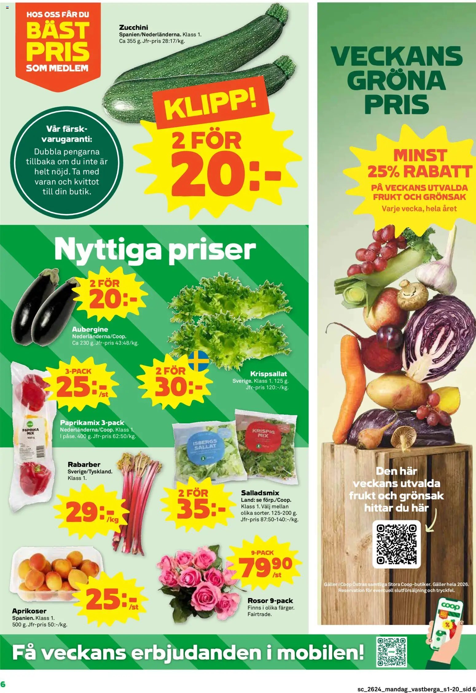 Coop Forum Reklamblad från 08/06/2026 Coop Forum erbjudanden