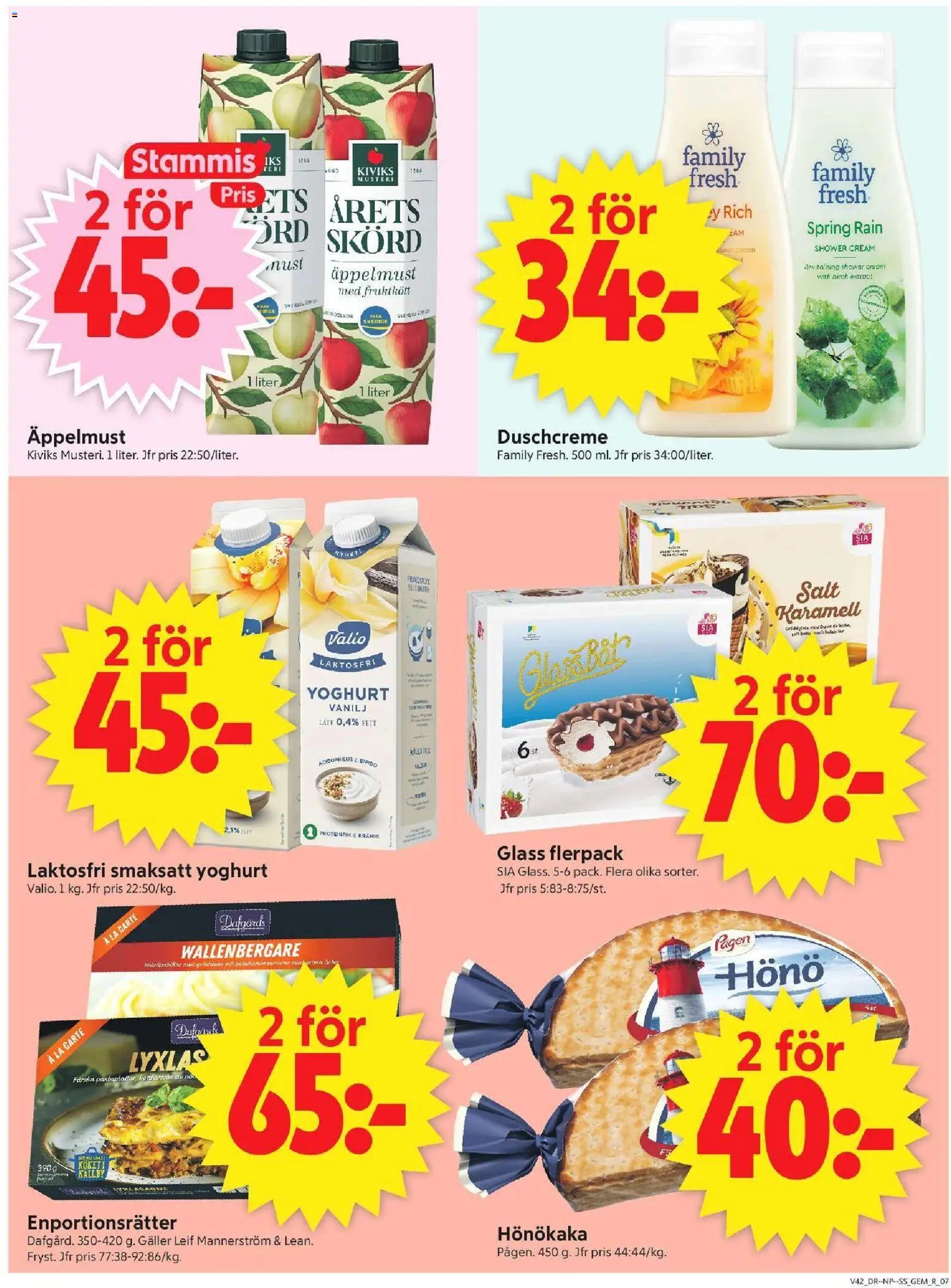 ICA Supermarket erbjudanden är giltig 12/10 2026 > Veckans Erbjudanden