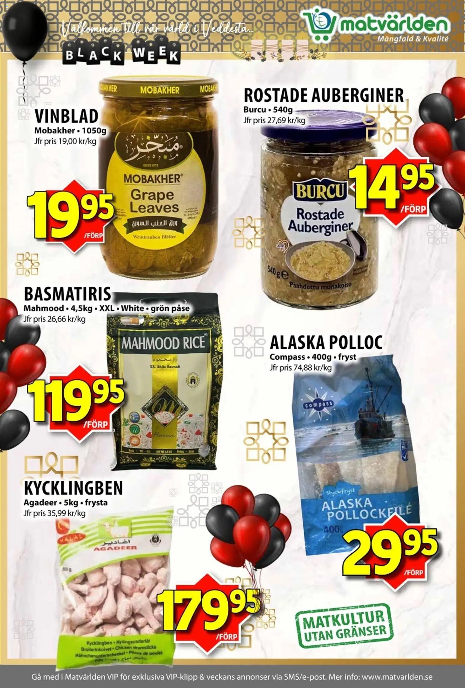 Matvärlden Reklamblad från 24/11/2025 Black Friday