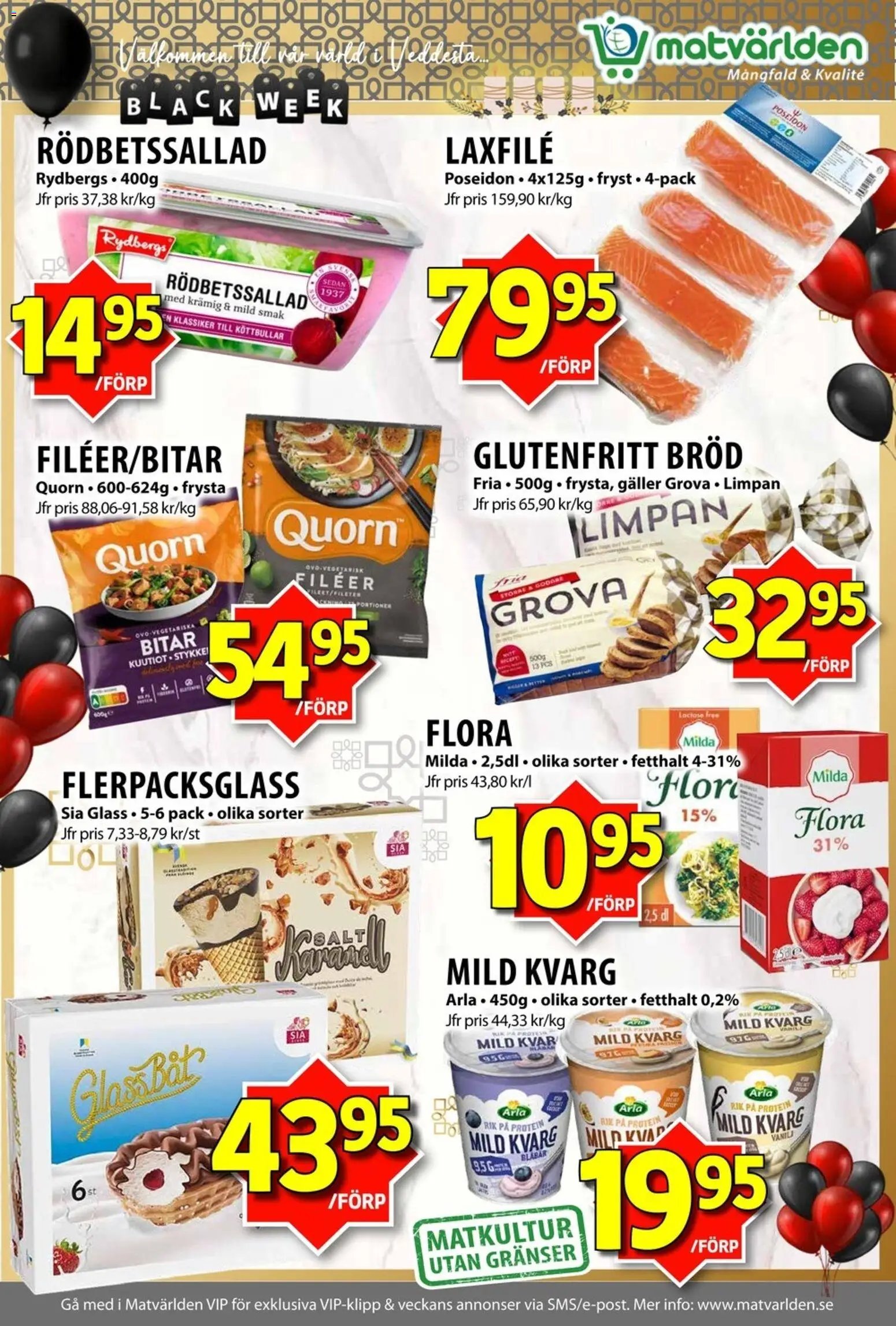 Matvärlden Reklamblad från 24/11/2025 Black Friday
