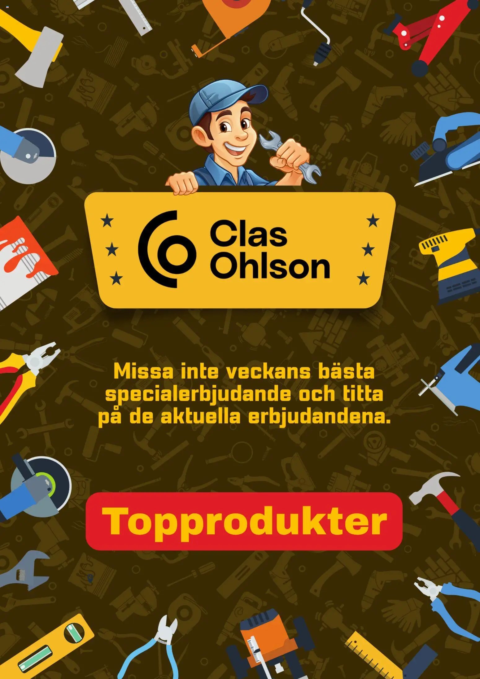 Clas Ohlson Reklamblad från 23/06/2026 Clas Ohlson erbjudanden