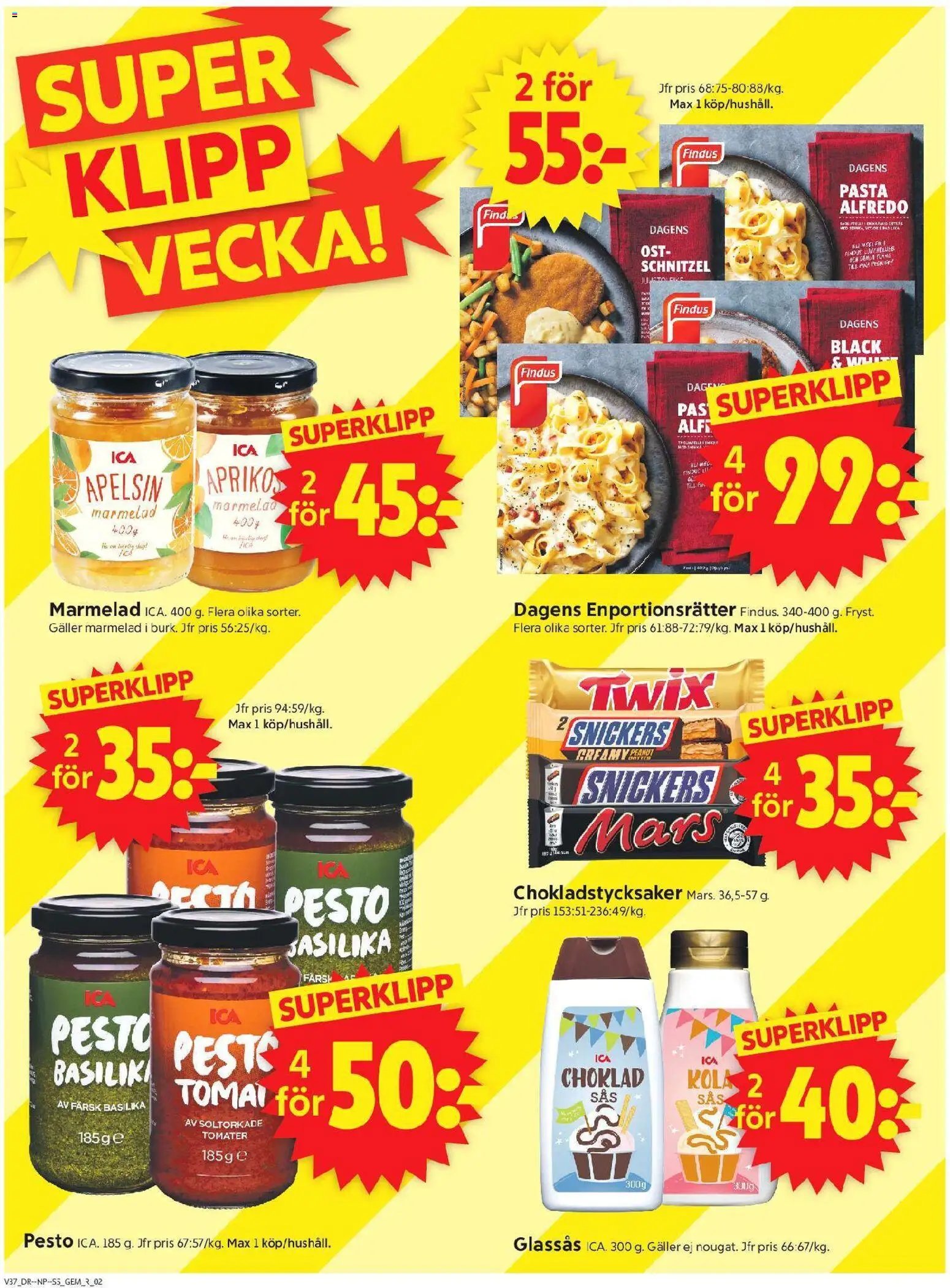 ICA Supermarket Reklamblad från 07/09/2026 ICA Supermarket erbjudanden