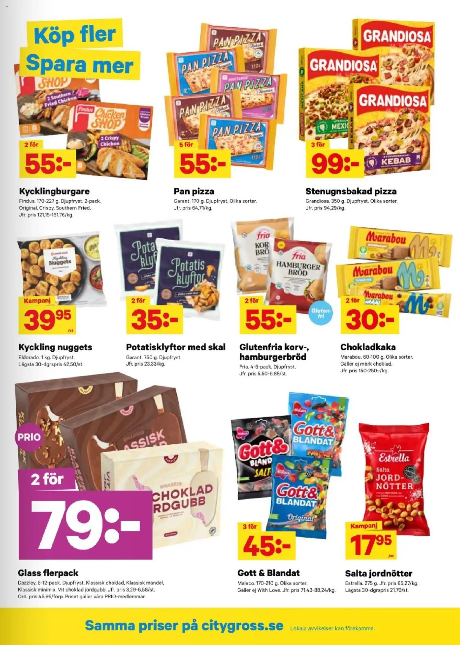 City Gross Reklamblad från 17/08/2026 City Gross erbjudanden