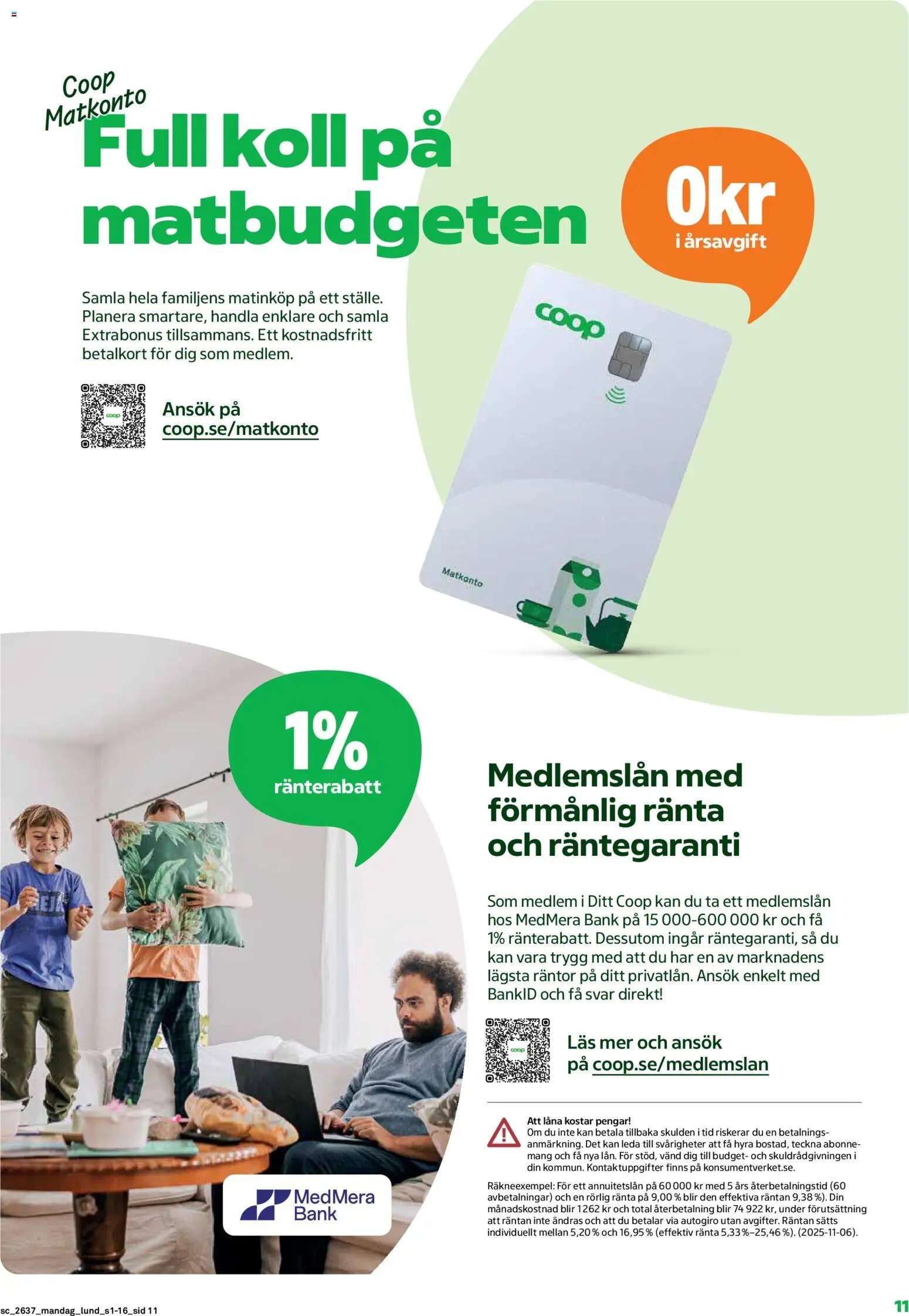 Coop Forum Reklamblad från 07/09/2026 Coop Forum erbjudanden