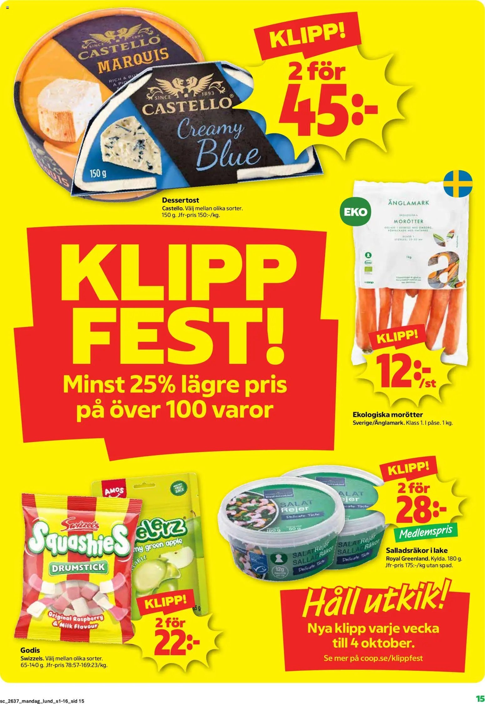 Coop Forum Reklamblad från 07/09/2026 Coop Forum erbjudanden